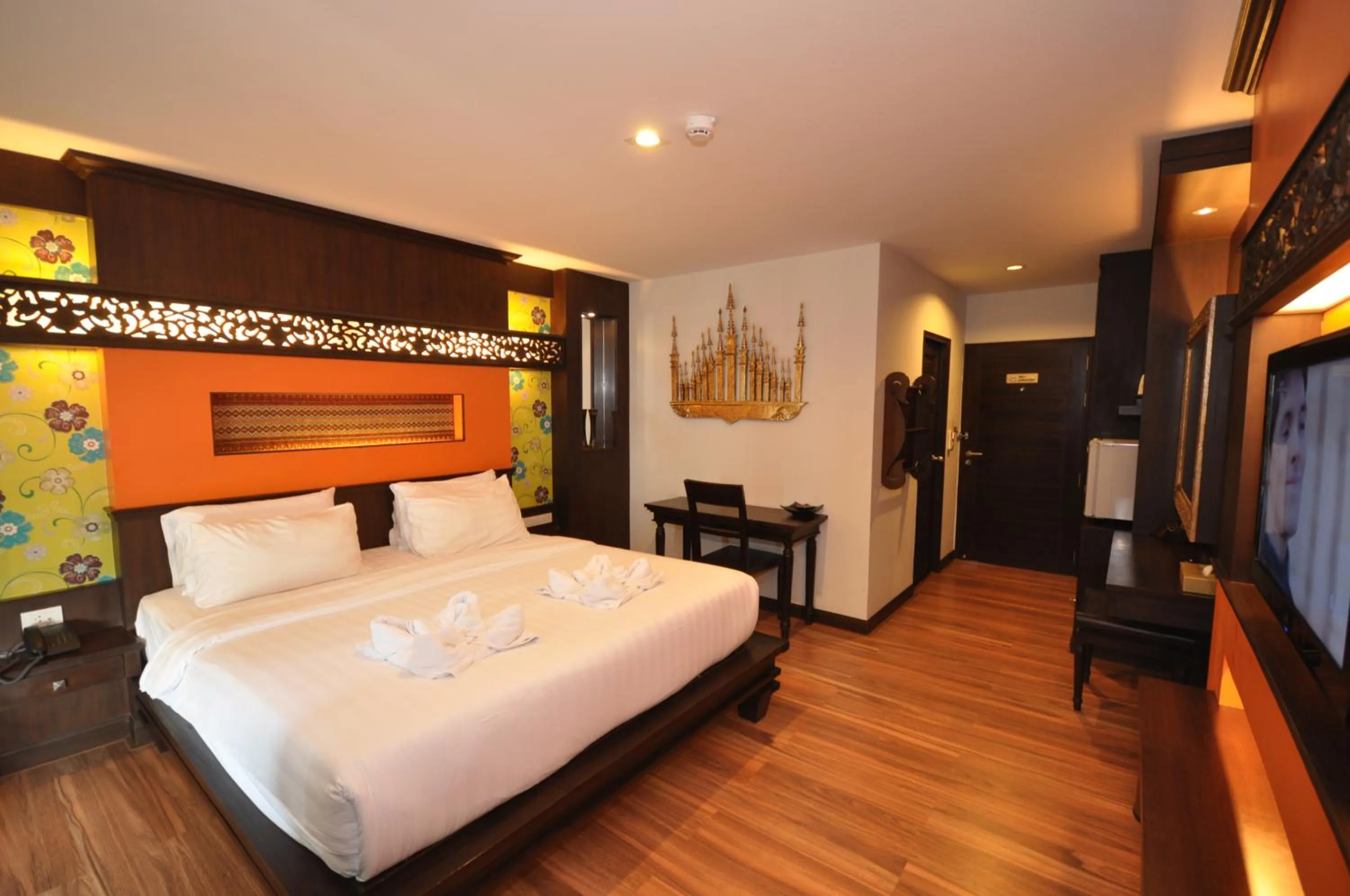 Bed in Chalelarn Hotel Hua Hin