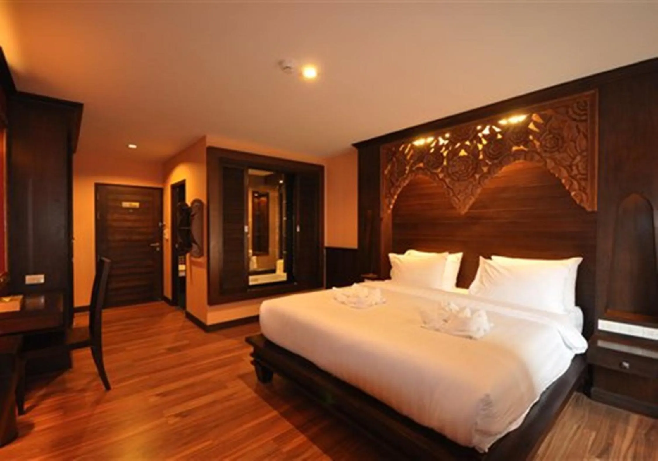 Bed in Chalelarn Hotel Hua Hin