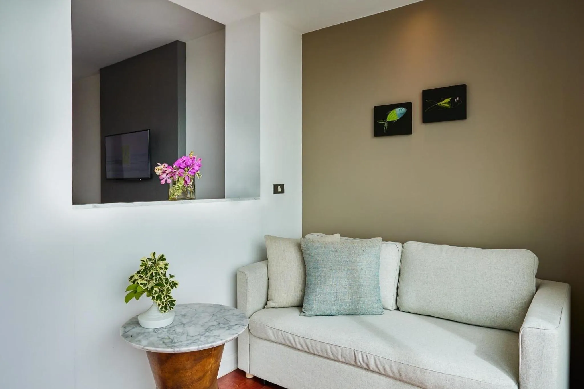 Living room in Loligo Resort Hua Hin