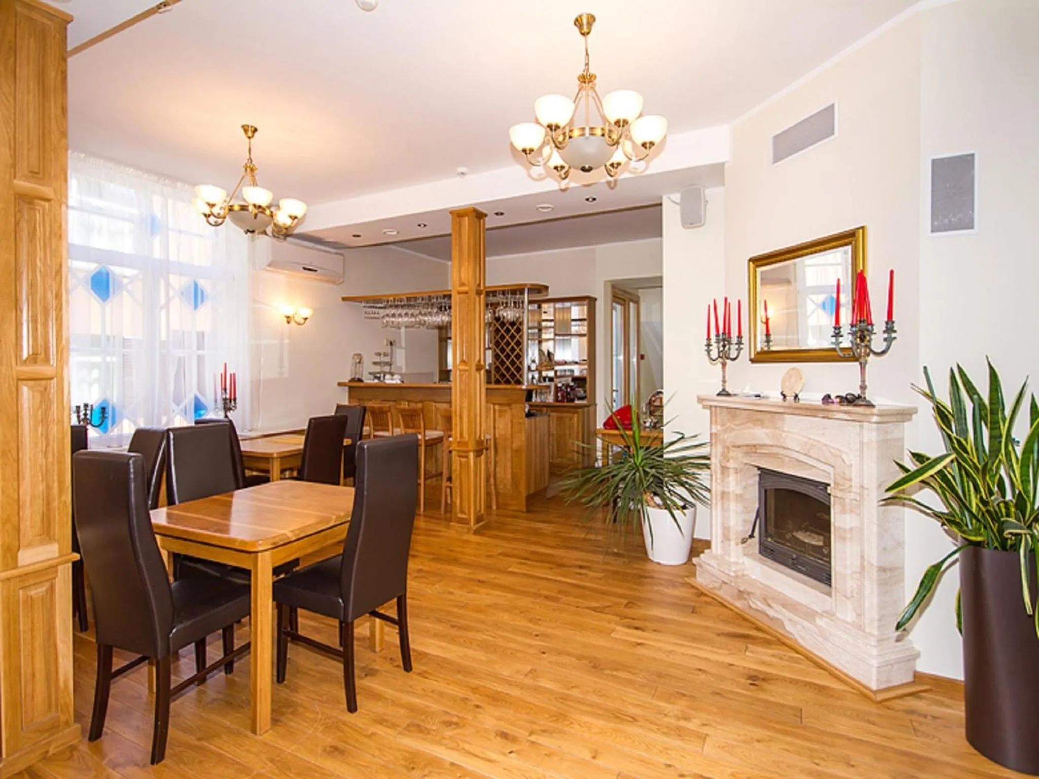 Dining area in Aparte Lux