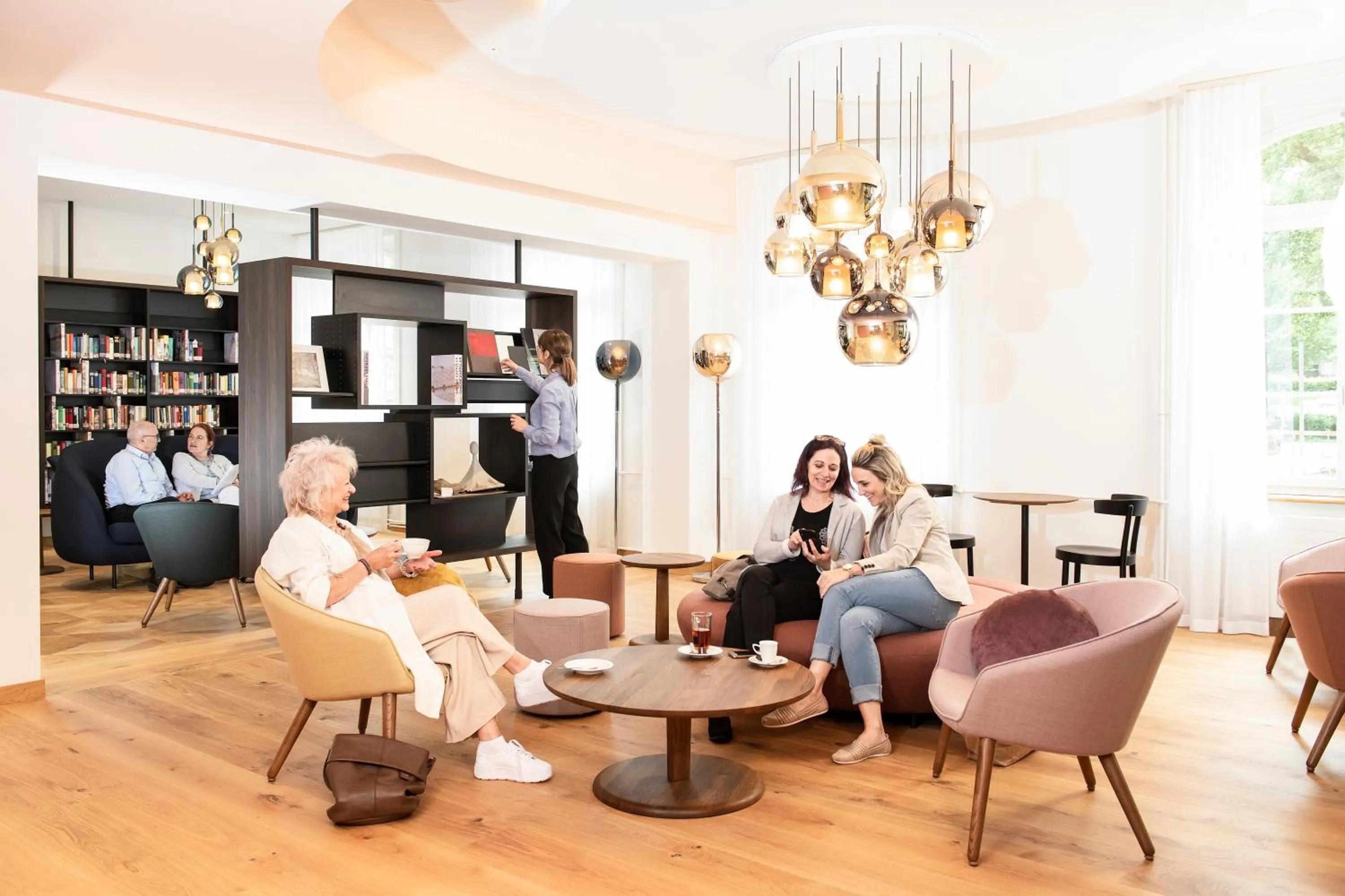 Lobby or reception in Hotel Schützen Rheinfelden