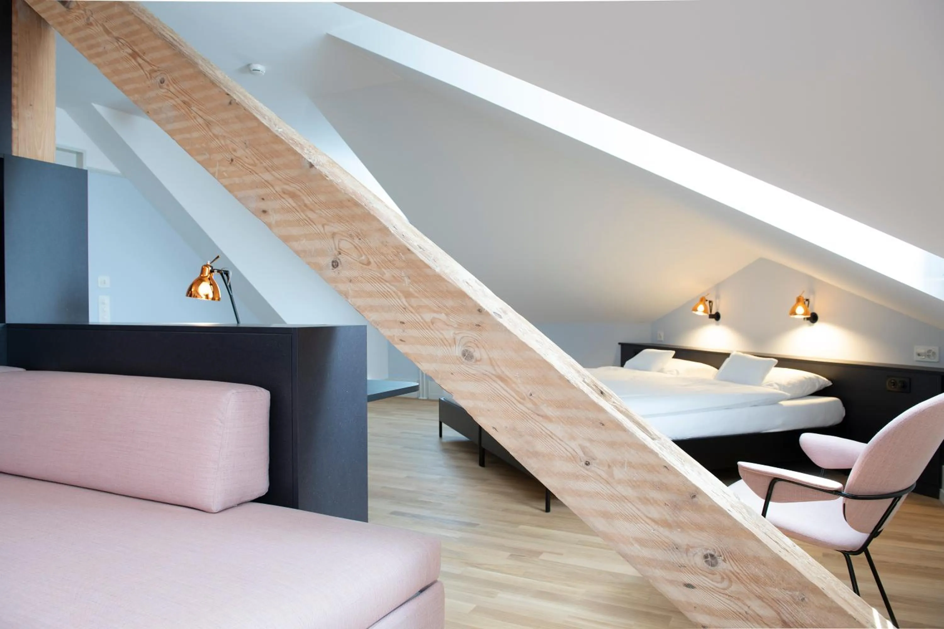 Photo of the whole room, Bed in Hotel Schützen Rheinfelden