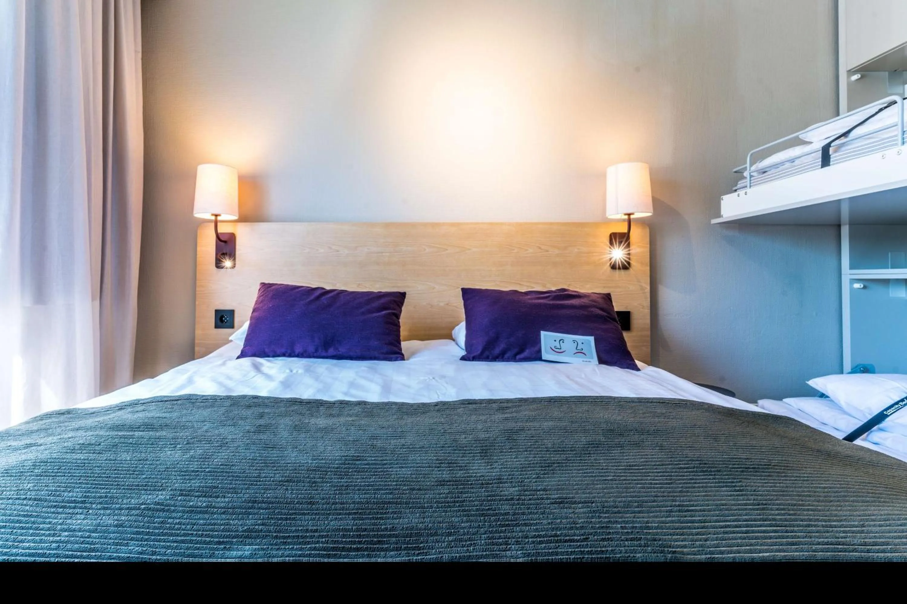 Bedroom, Bed in Scandic Linköping Väst