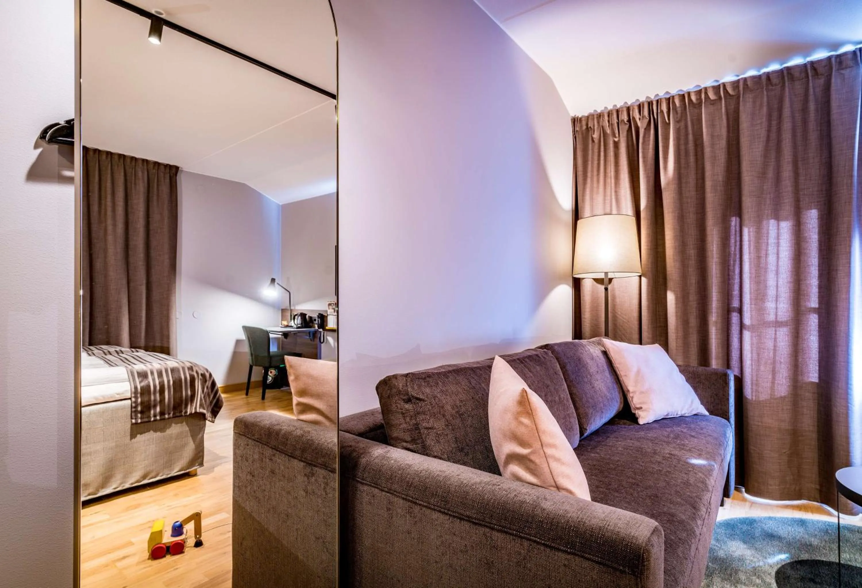 Photo of the whole room, Bed in Scandic Frimurarehotellet