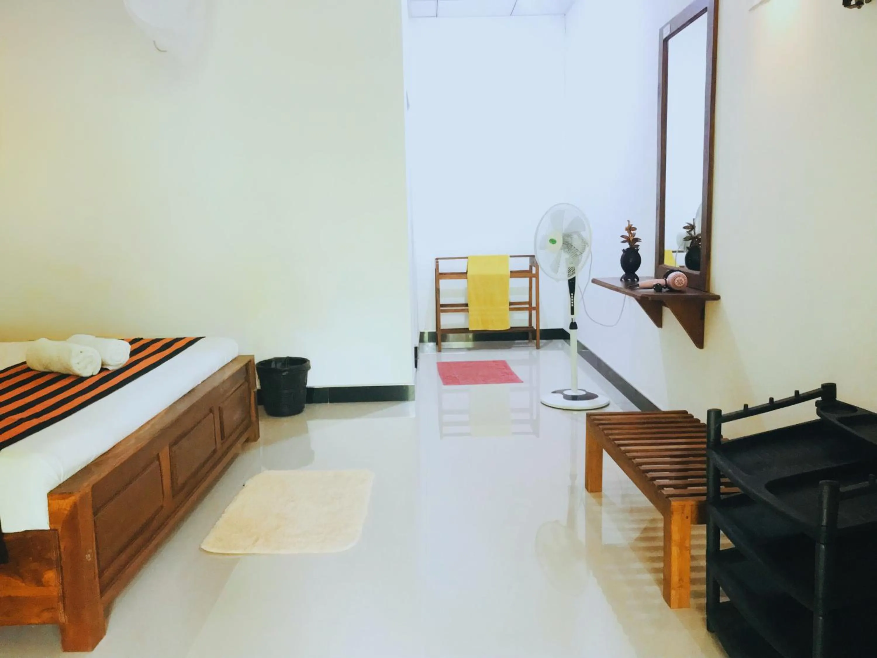 Bed in Sigiriya Ranasinghe Nature Villa & Cabana