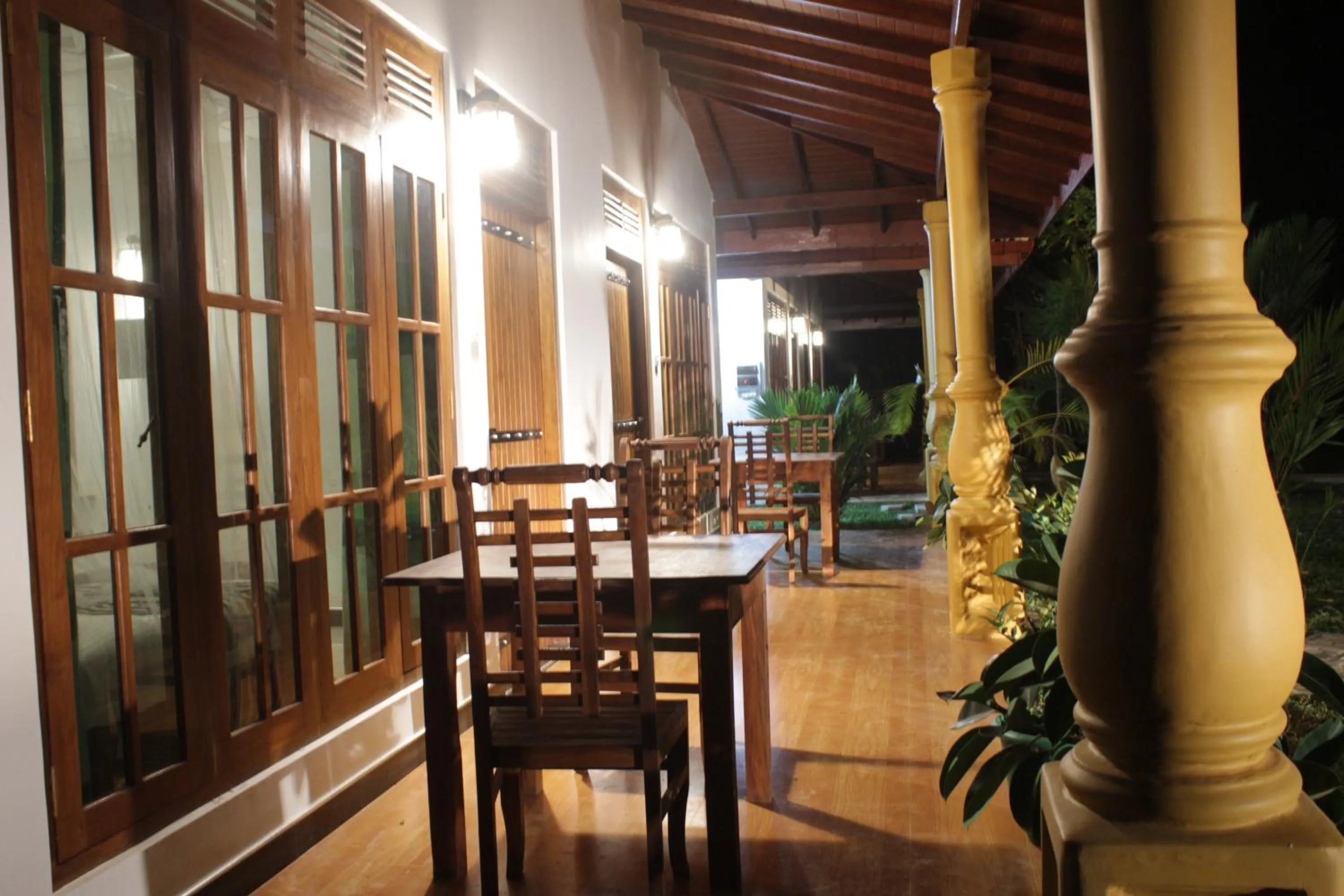 Patio in Sigiriya Ranasinghe Nature Villa & Cabana