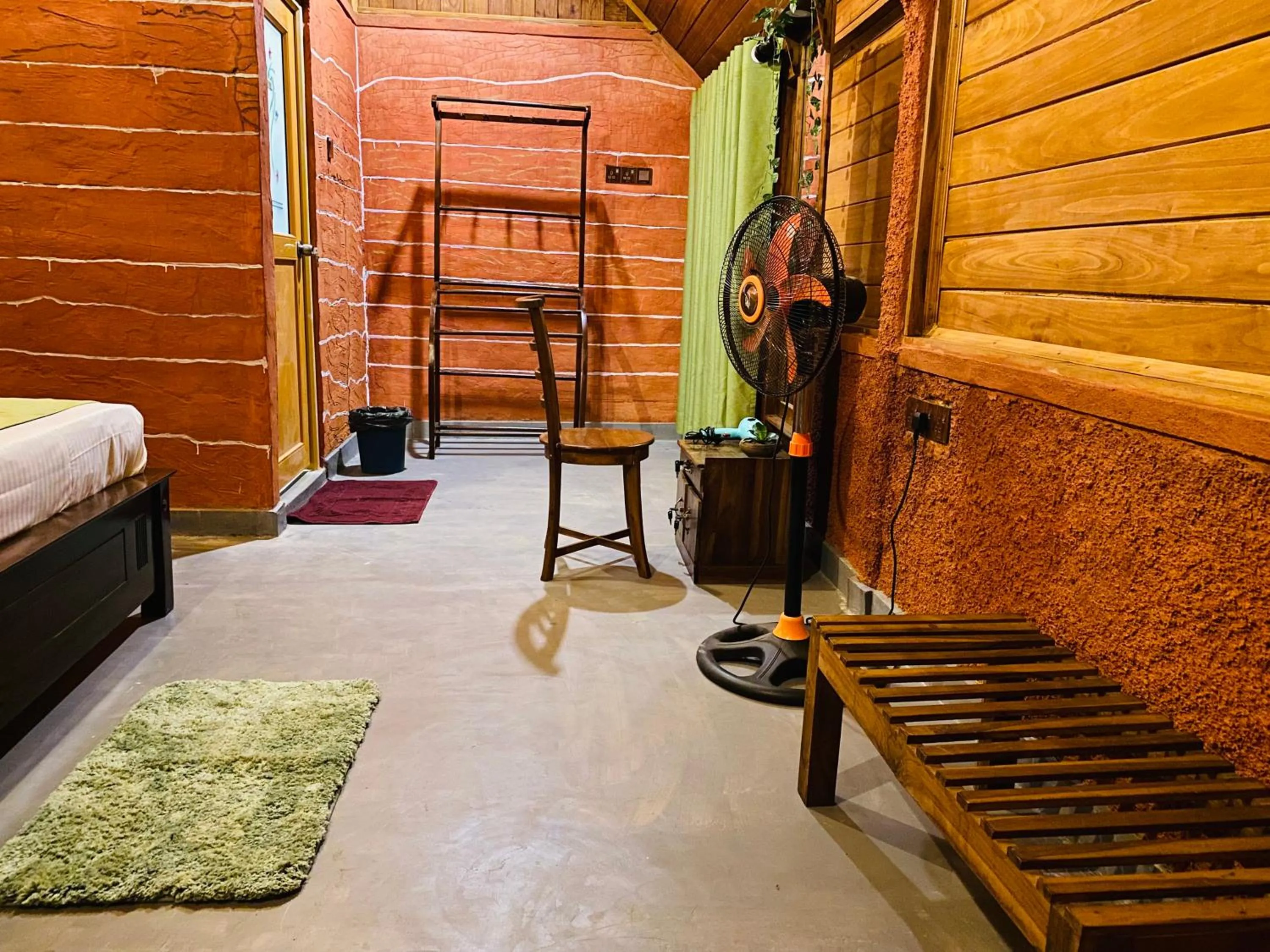 Bed in Sigiriya Ranasinghe Nature Villa & Cabana