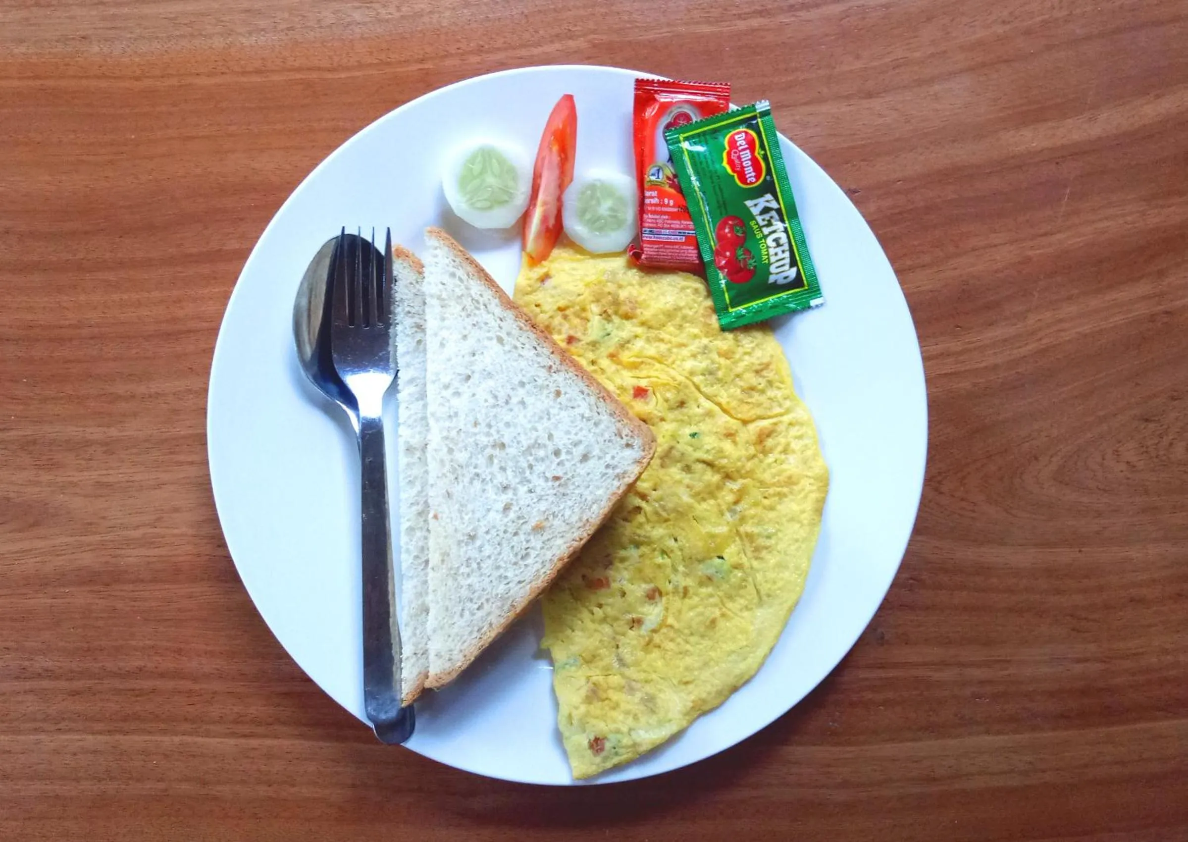 Continental breakfast in Nyuh Kadah Guest House