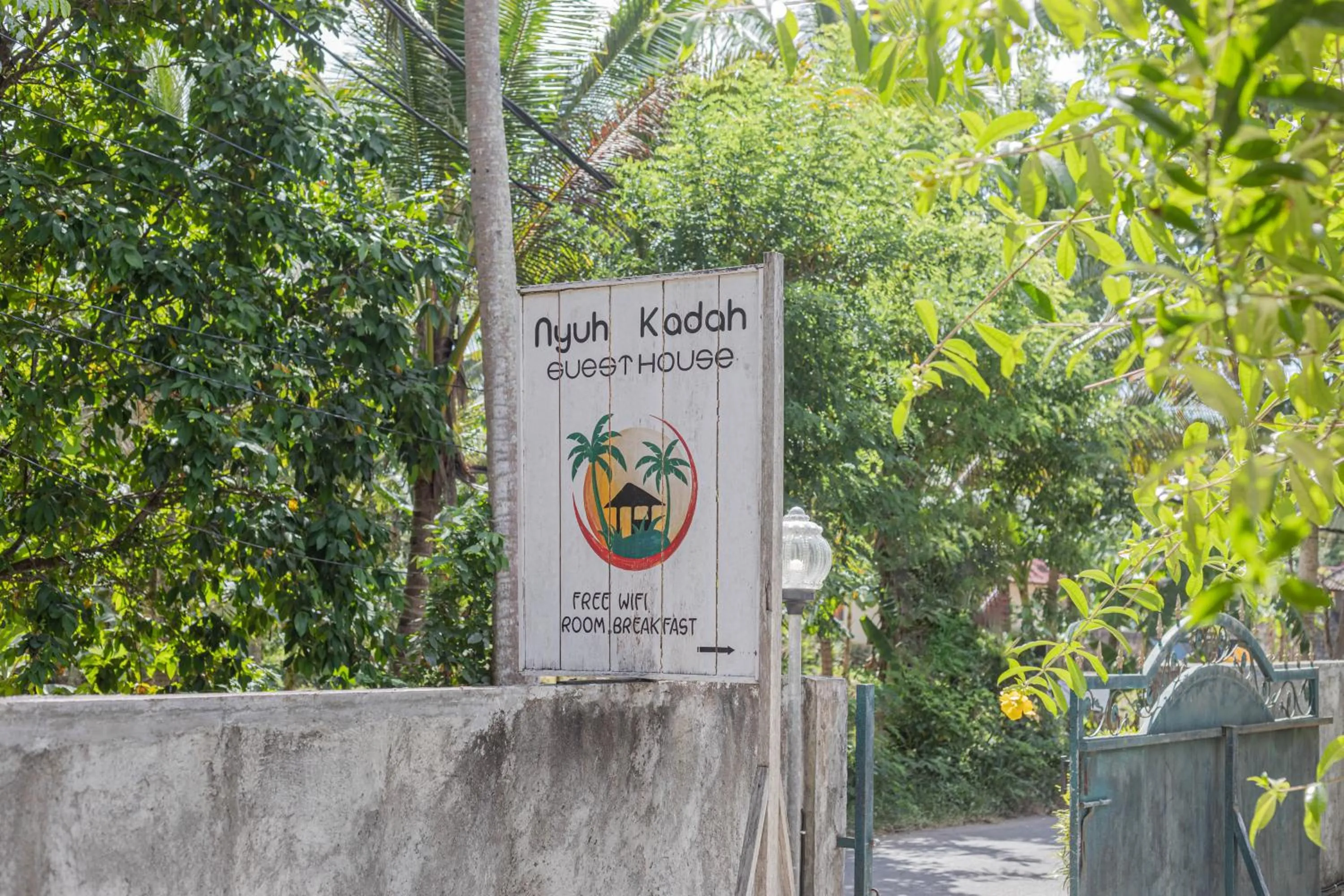 Logo/Certificate/Sign in Nyuh Kadah Guest House