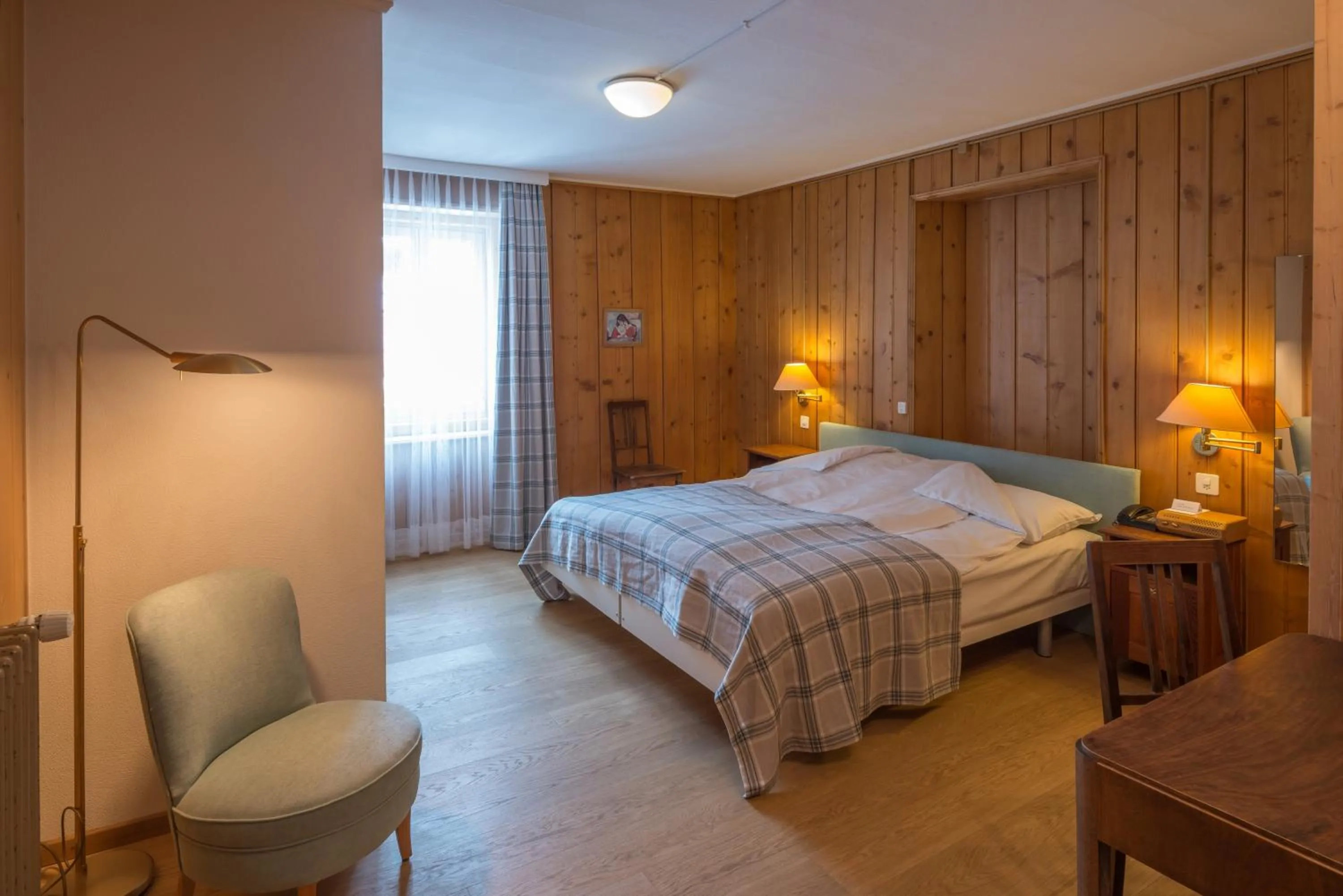 Double Room with Shower in Hotel Post