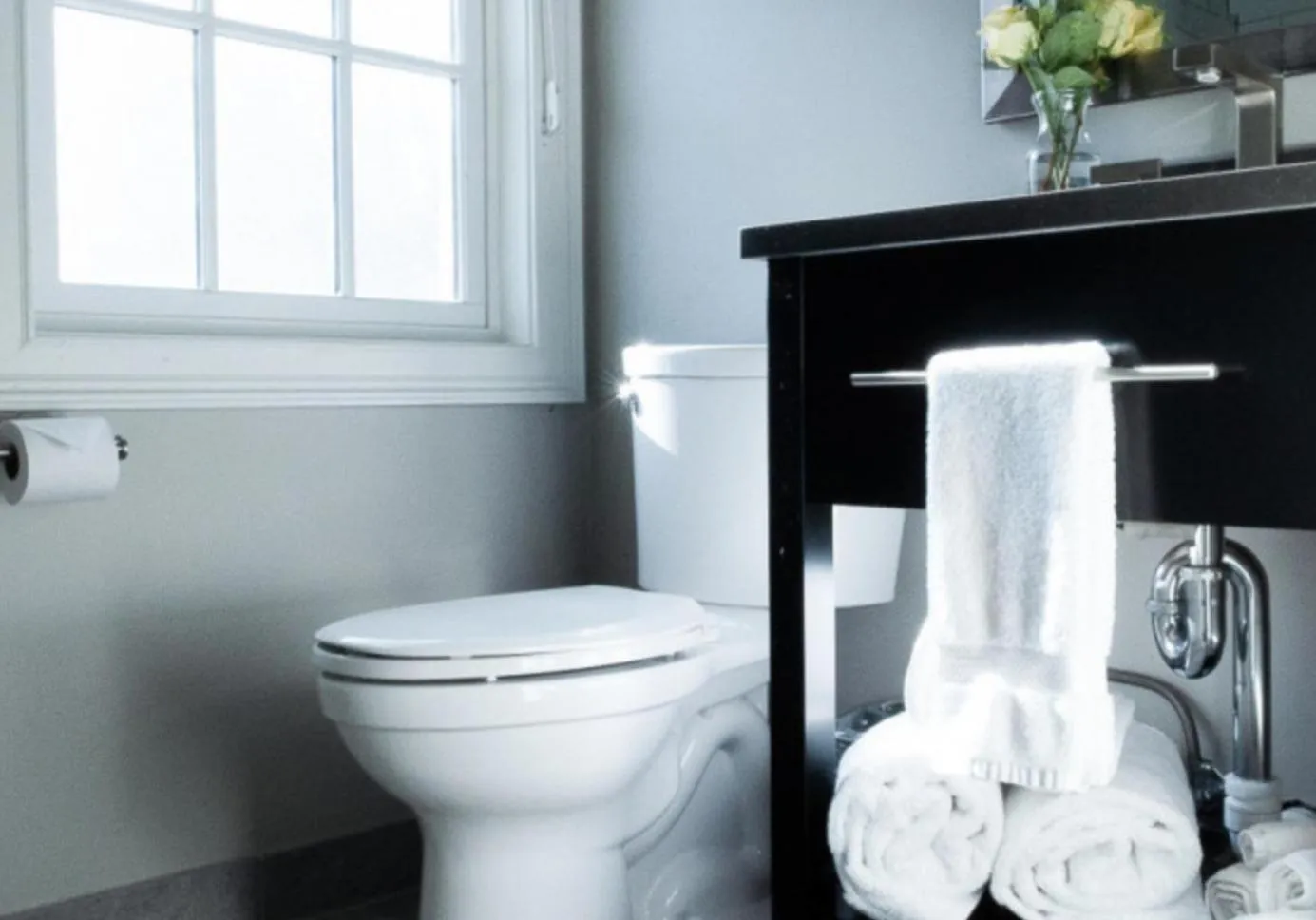 Bathroom in The Railroad Inn