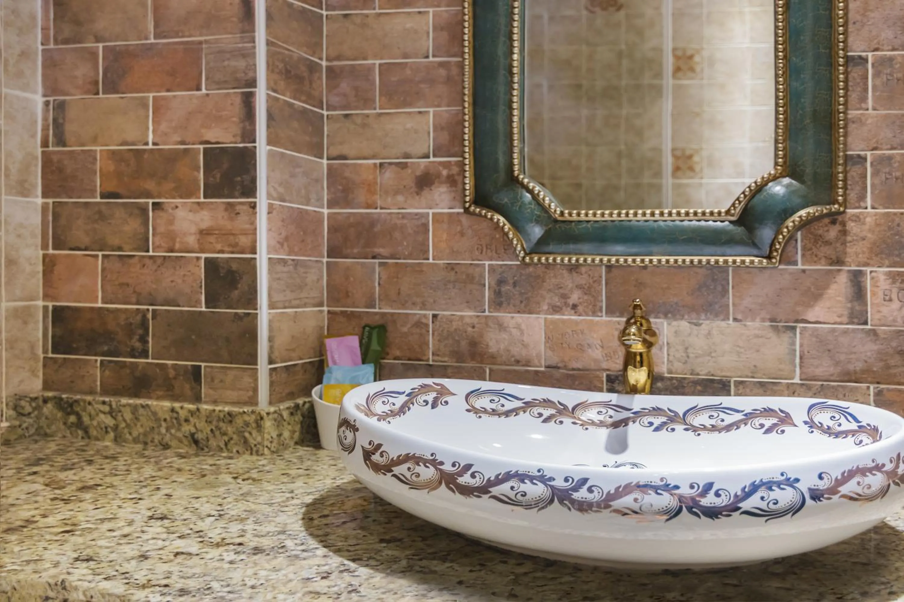 Bathroom in J.T.World