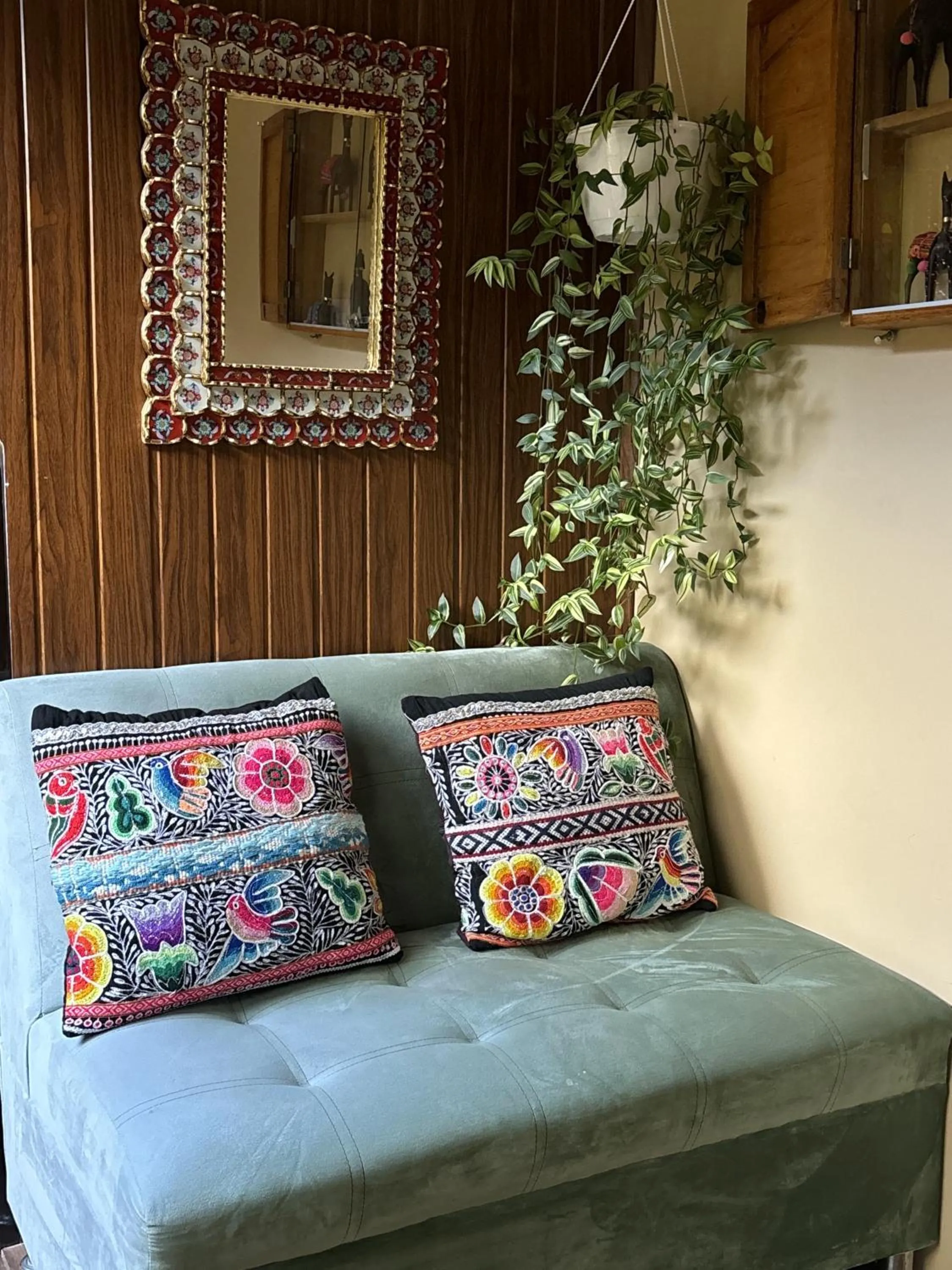 Living room in Casa Saphi