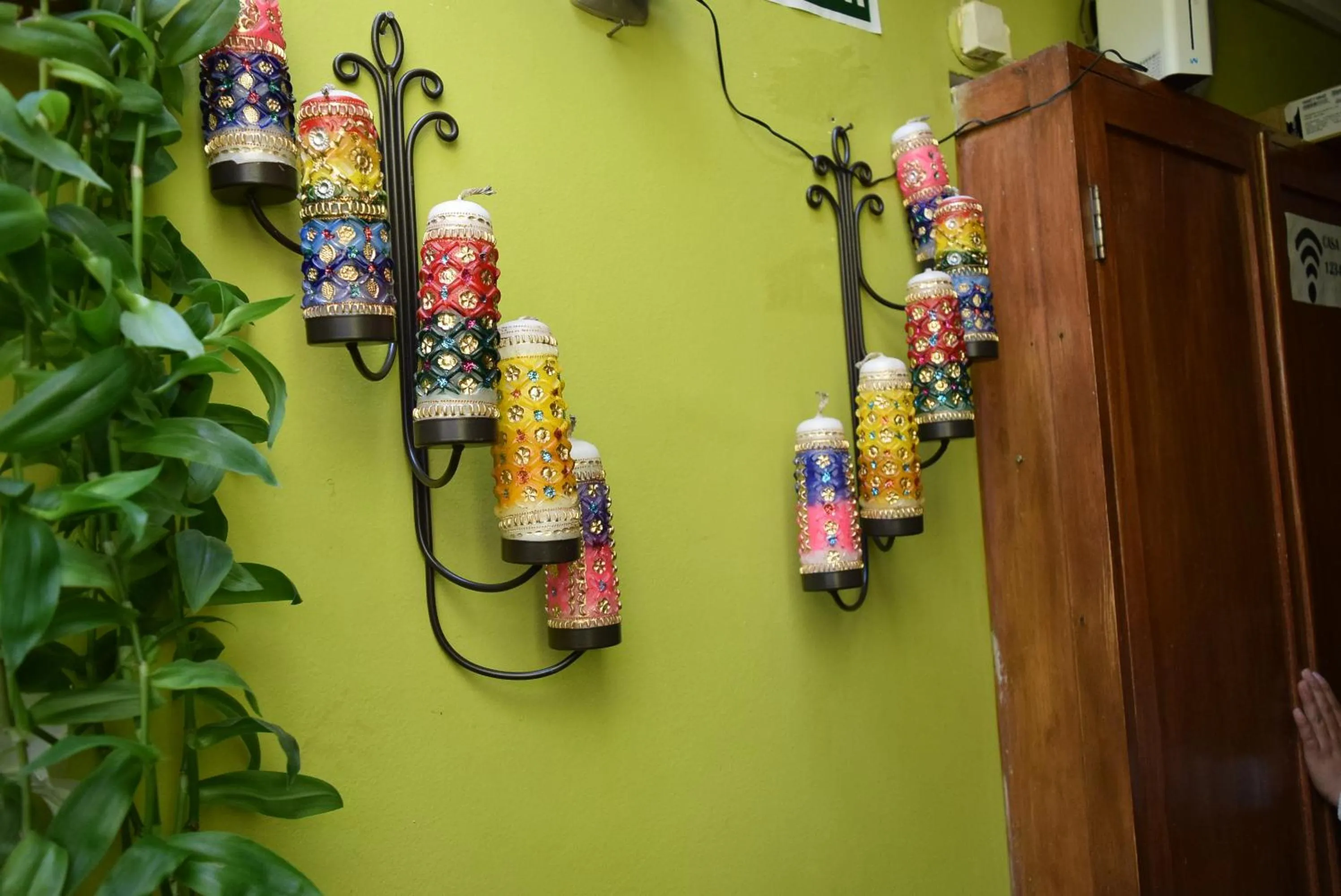 Decorative detail in Casa Saphi