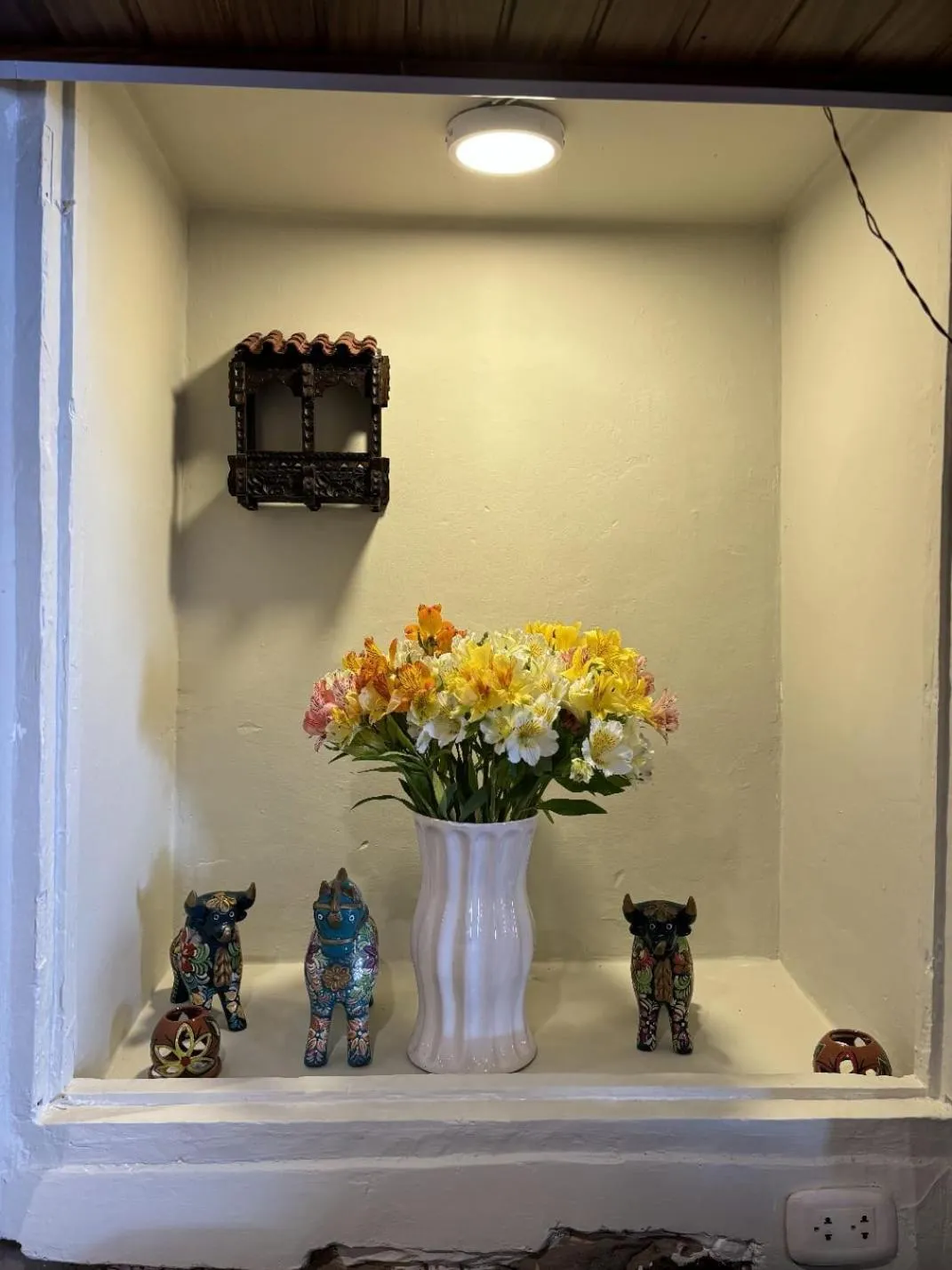 Decorative detail in Casa Saphi