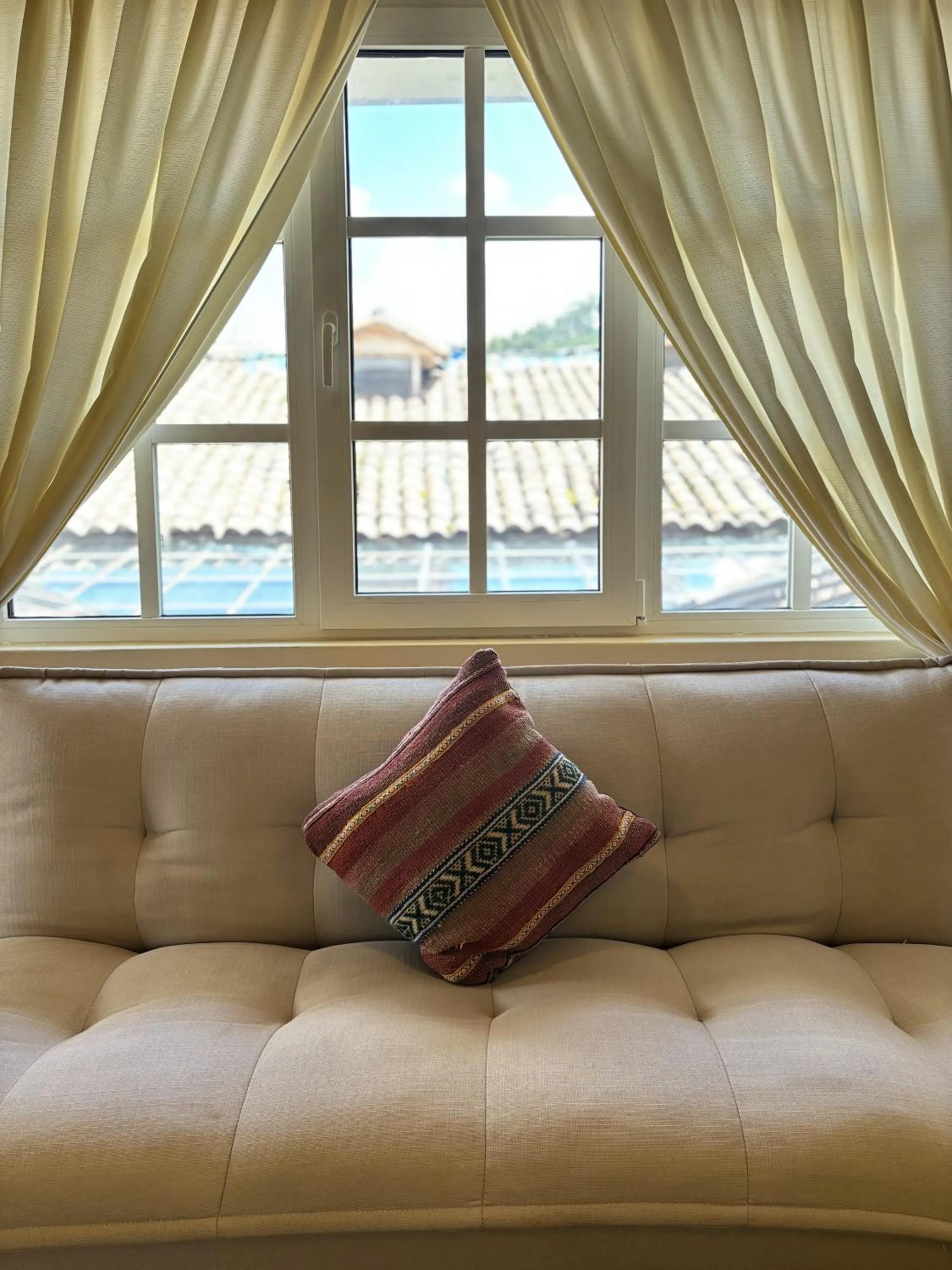 Living room in Casa Saphi