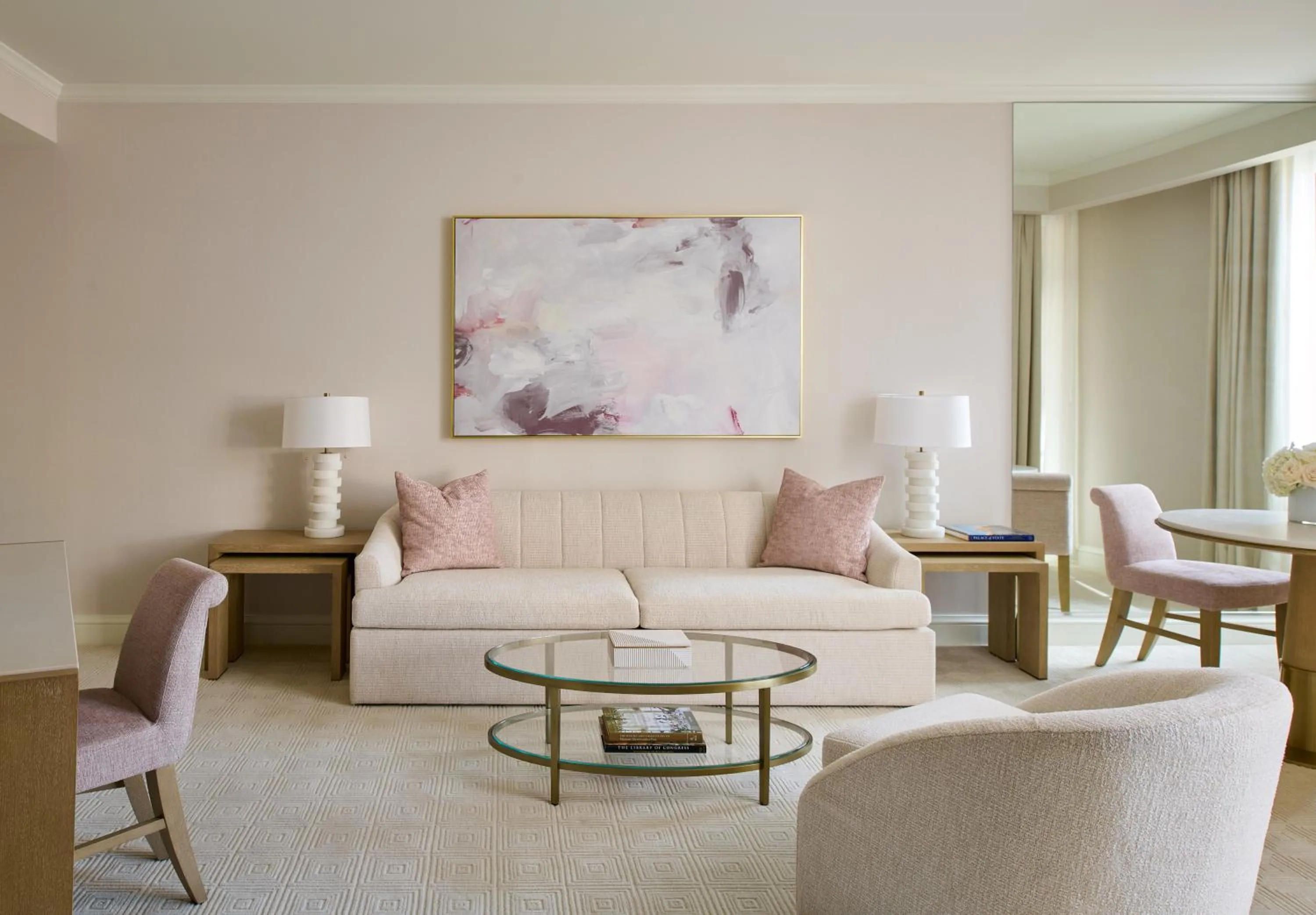 Living room in Salamander Washington DC