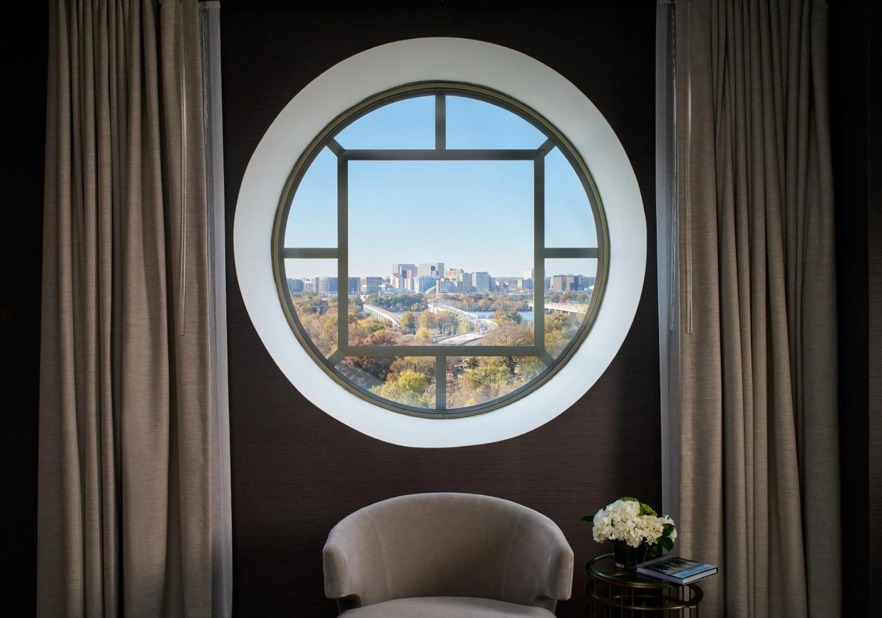 Seating area in Salamander Washington DC