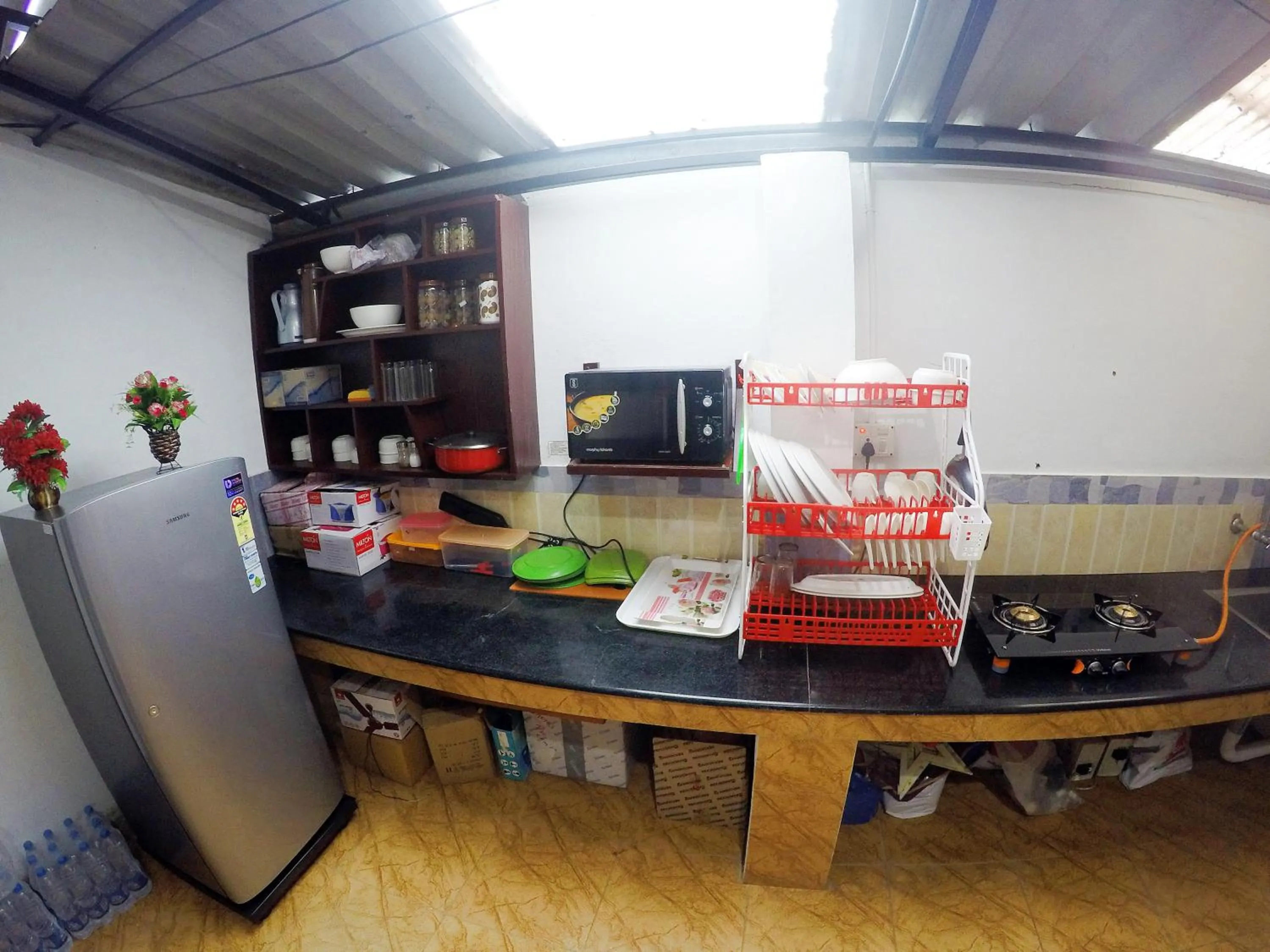 Kitchen or kitchenette in Sapphire Club Cherai Beach Villa