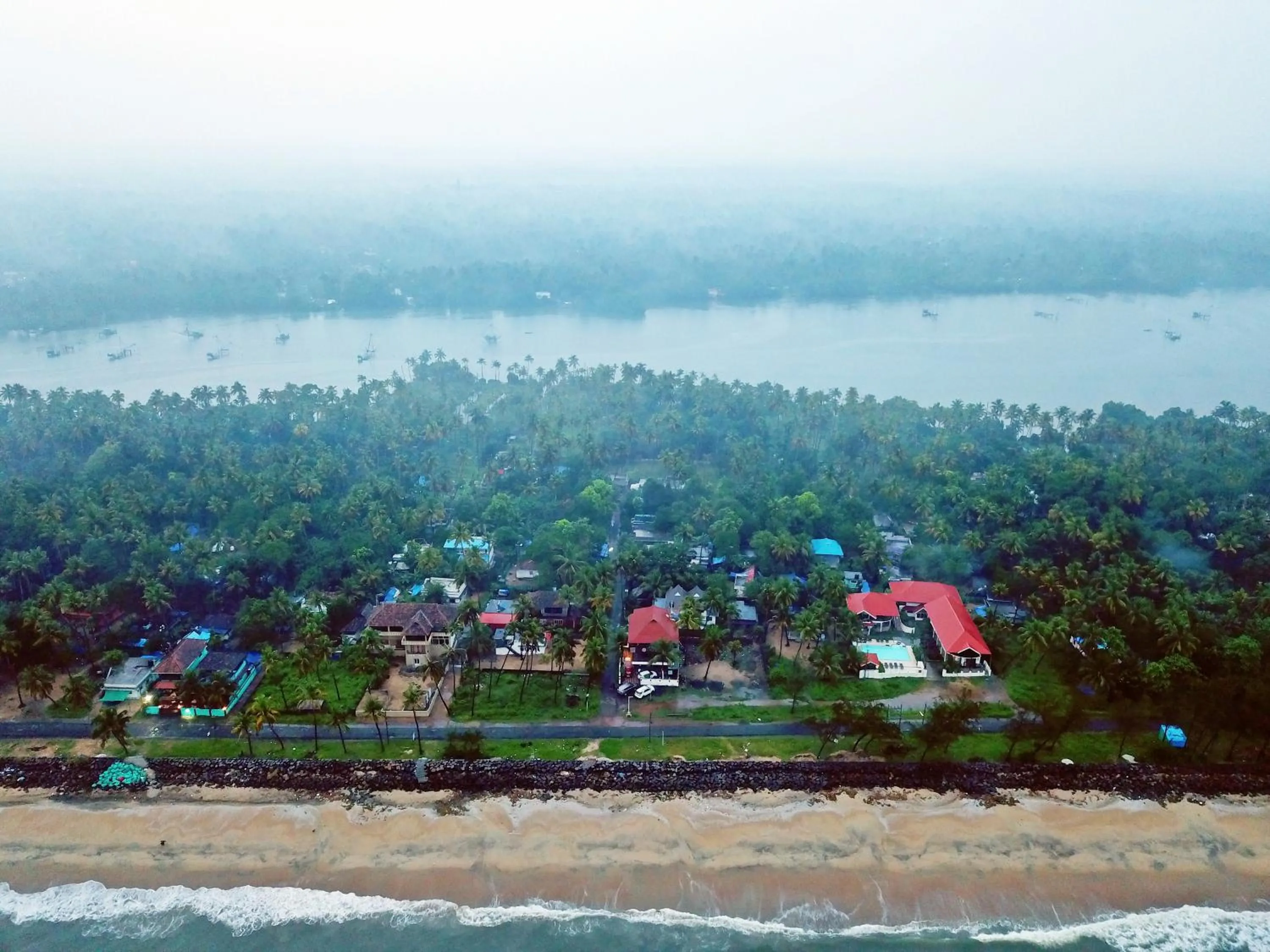 Natural landscape in Sapphire Club Cherai Beach Villa