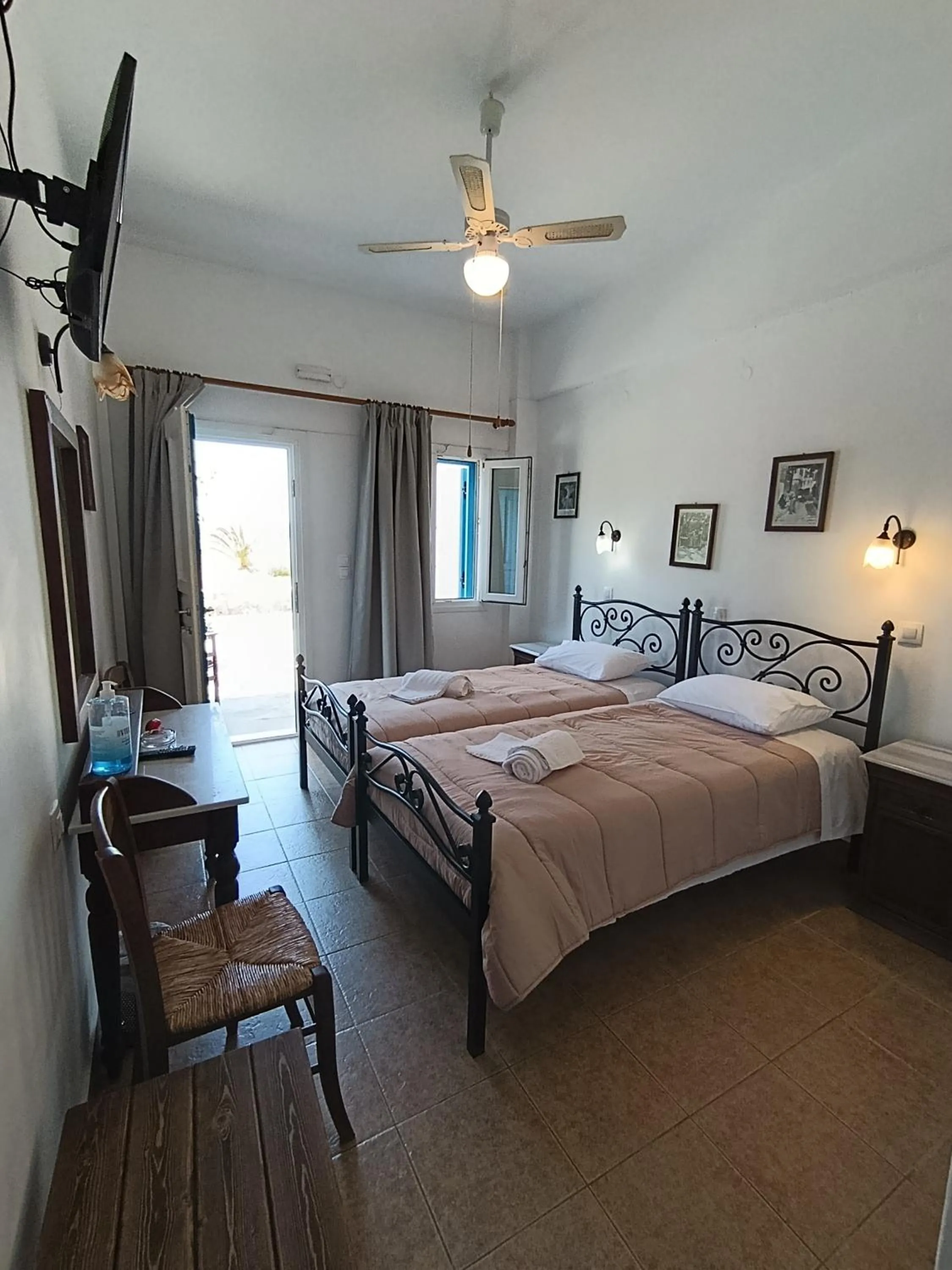 Bedroom in Afroditi Hotel