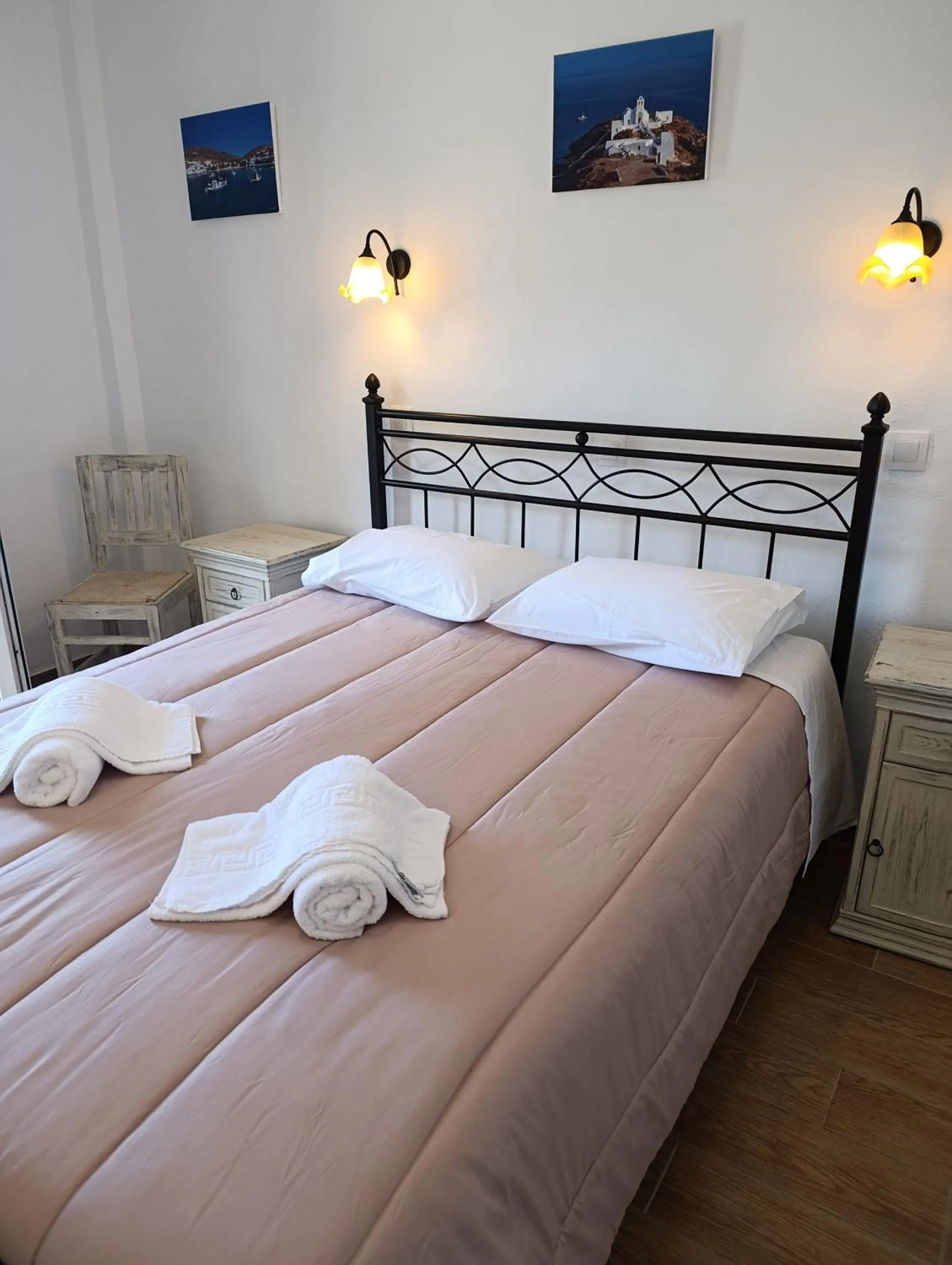 Bedroom in Afroditi Hotel