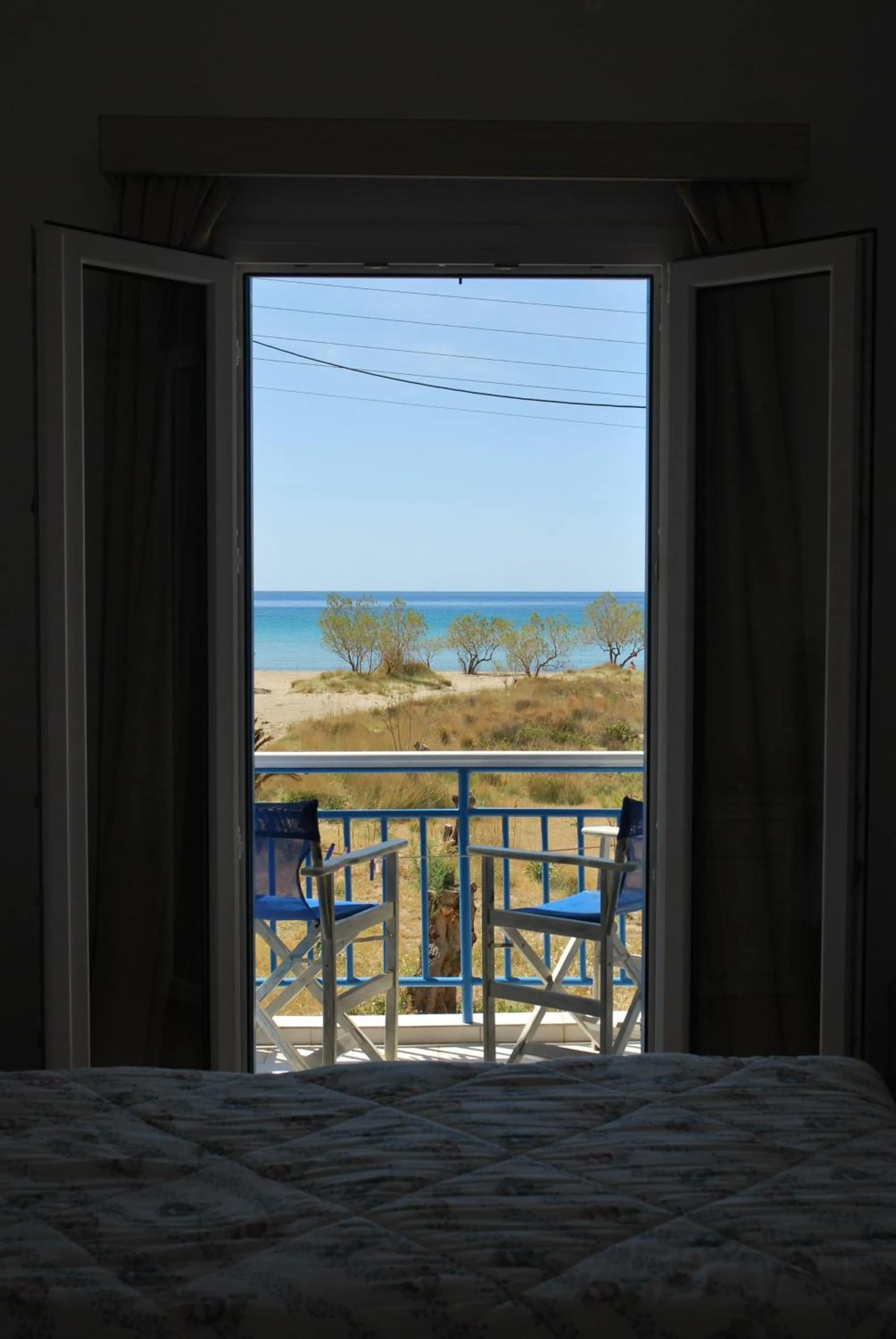 Balcony/Terrace in Afroditi Hotel