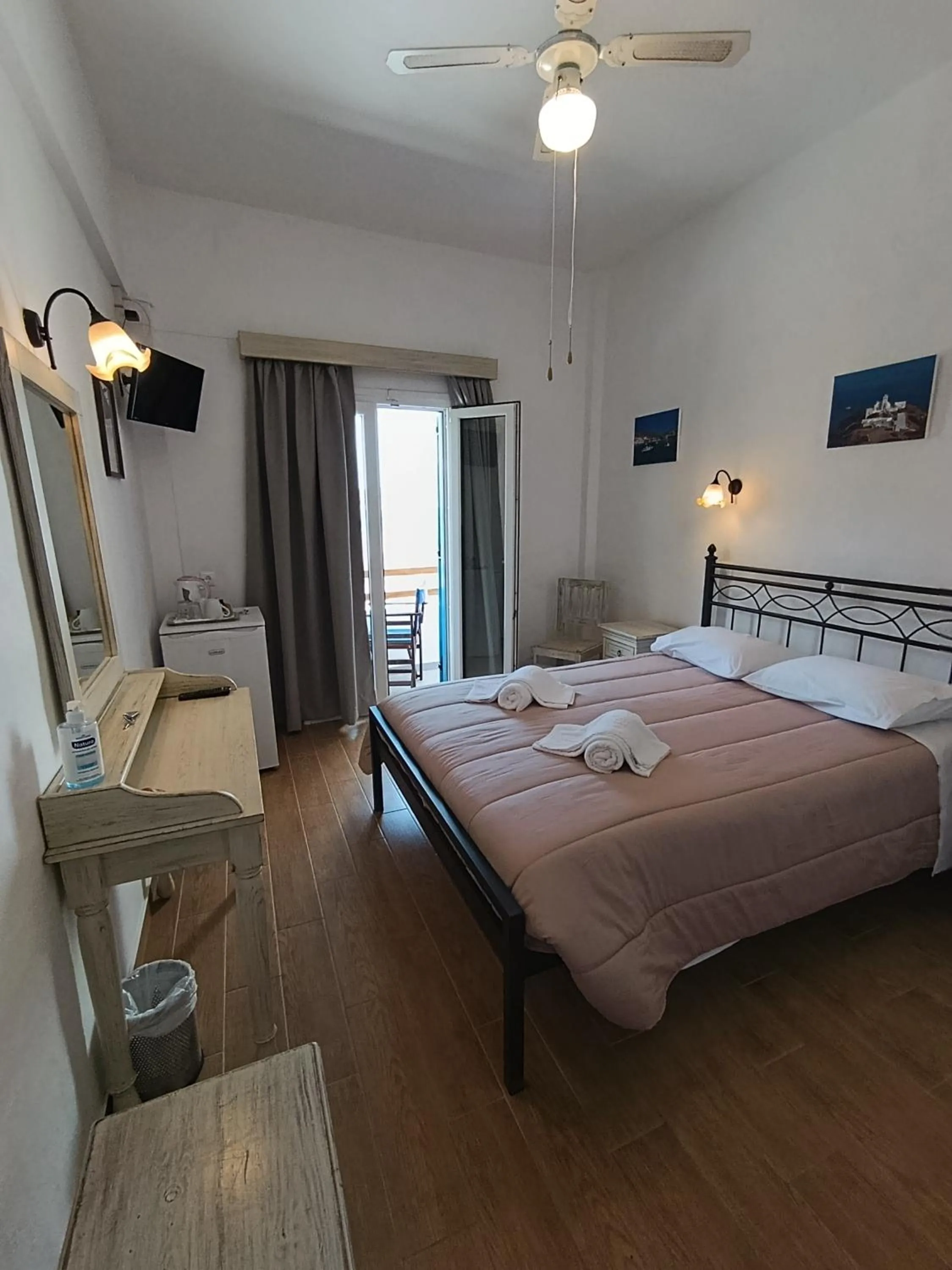 Bedroom in Afroditi Hotel