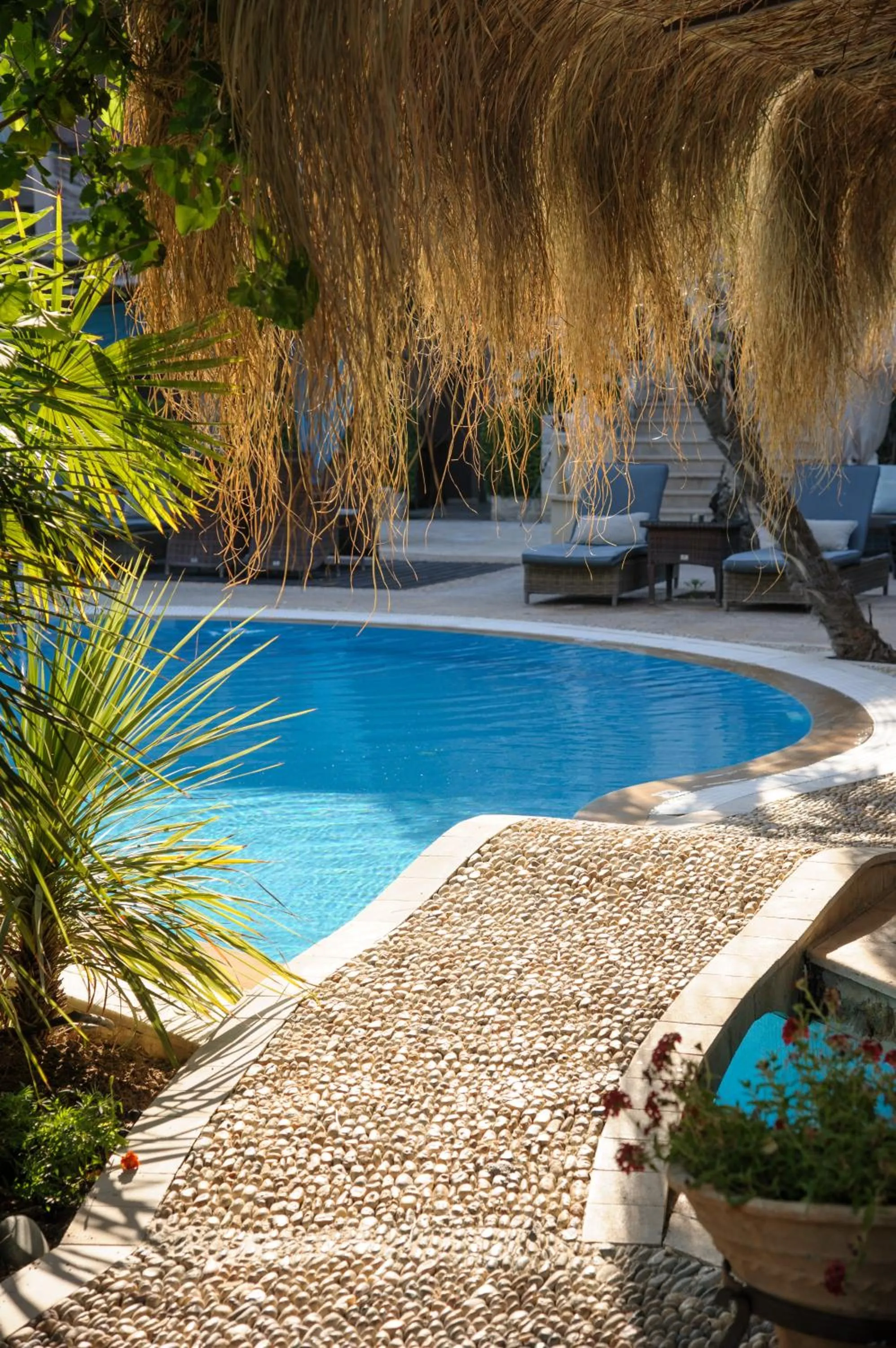 Swimming pool in Achtis Hotel