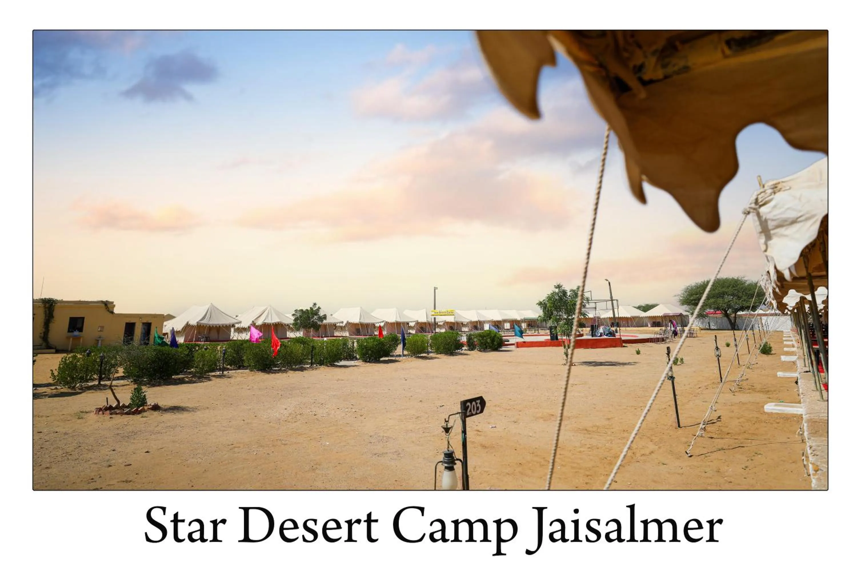 Beach in Star Desert Camp Jaisalmer
