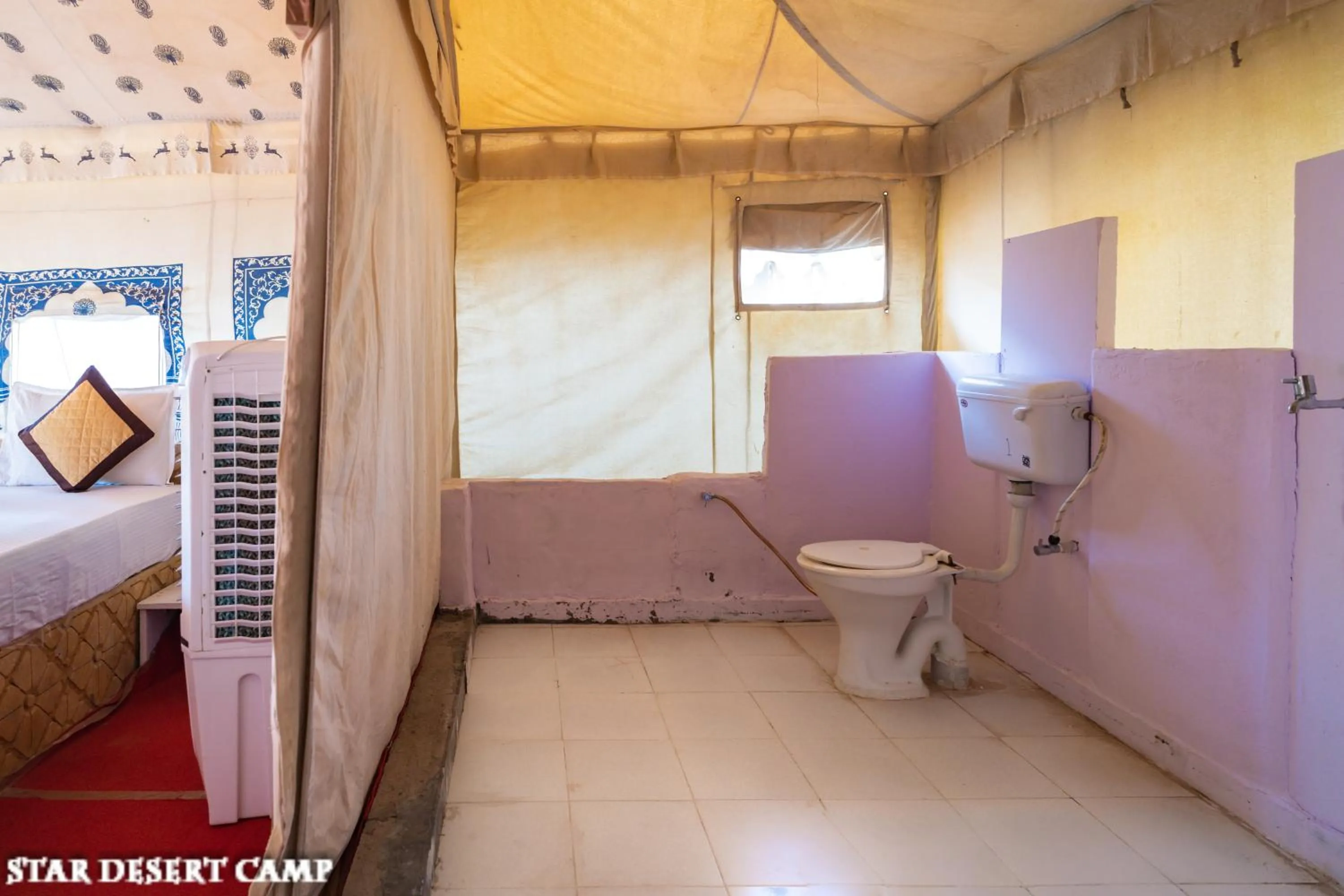 Toilet in Star Desert Camp Jaisalmer