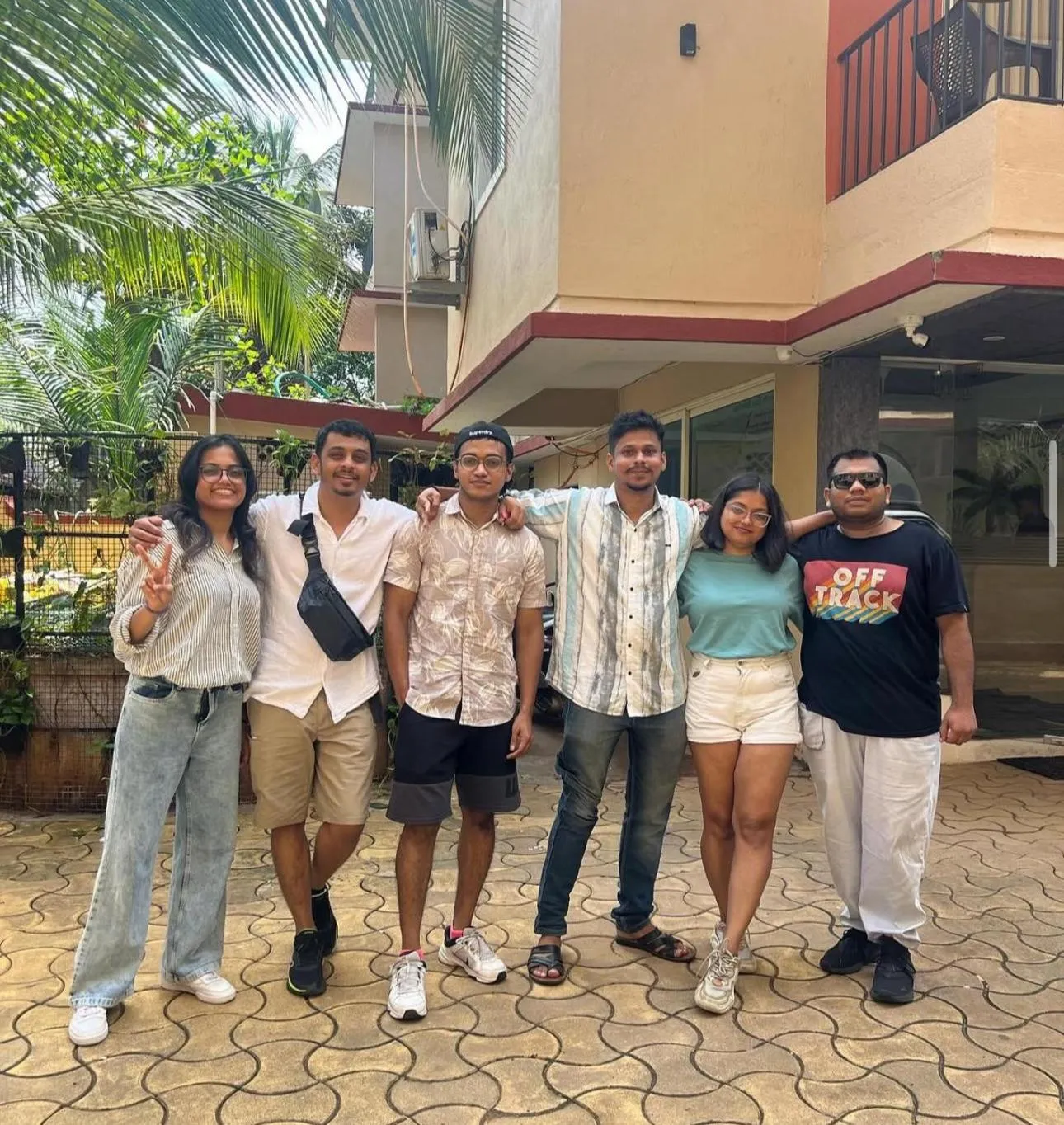 Guests in Kay's Riverview Resort - Near Baga Beach