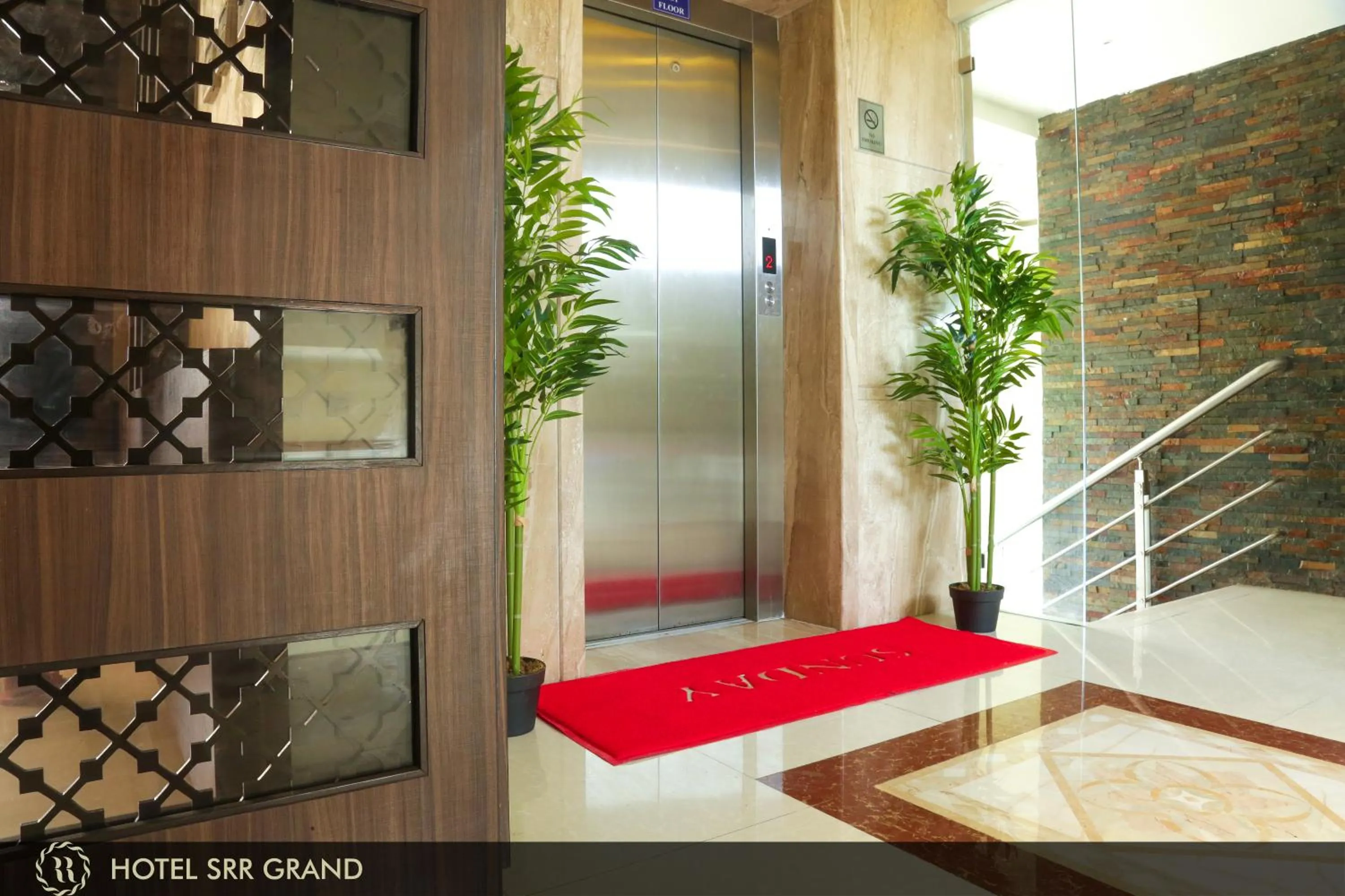Facade/entrance in Hotel SRR Grand