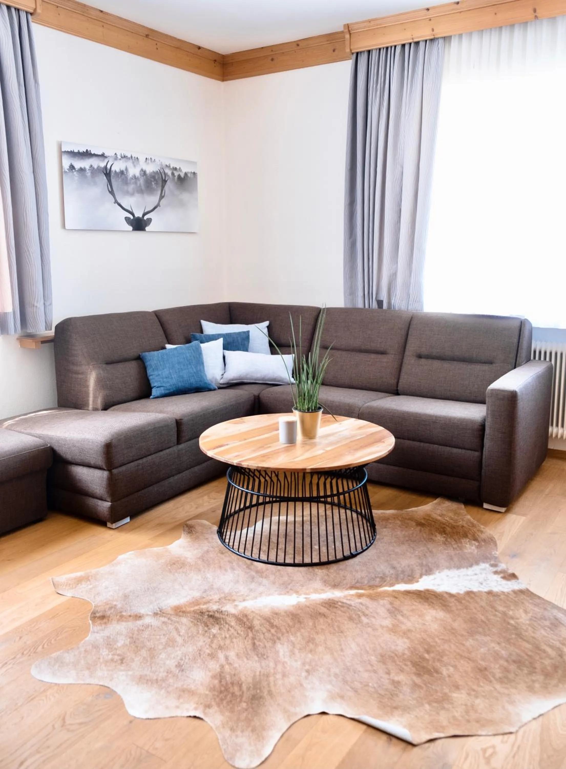 Living room in Boutiquehotel Hubertushof