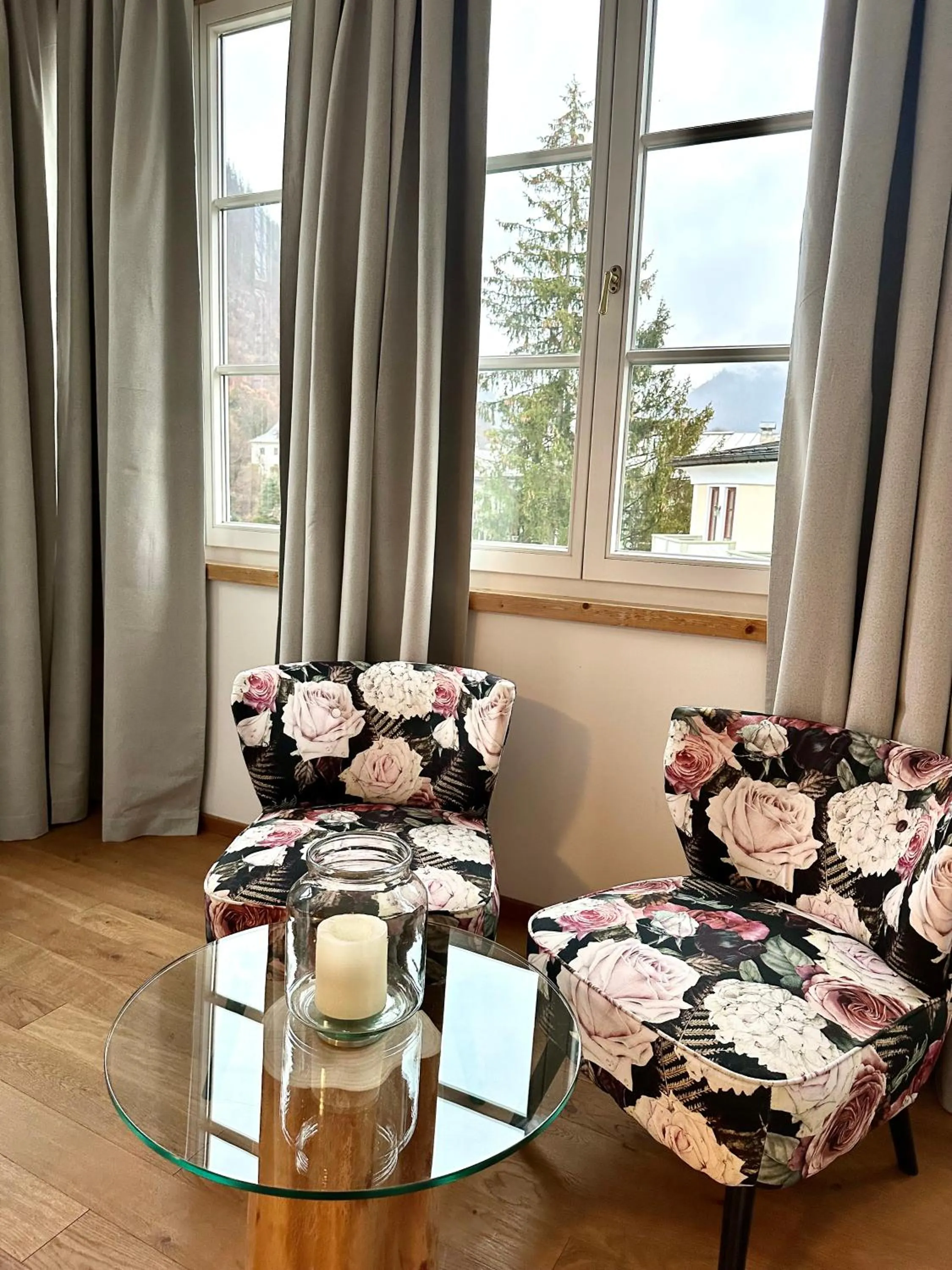 Seating area in Boutiquehotel Hubertushof