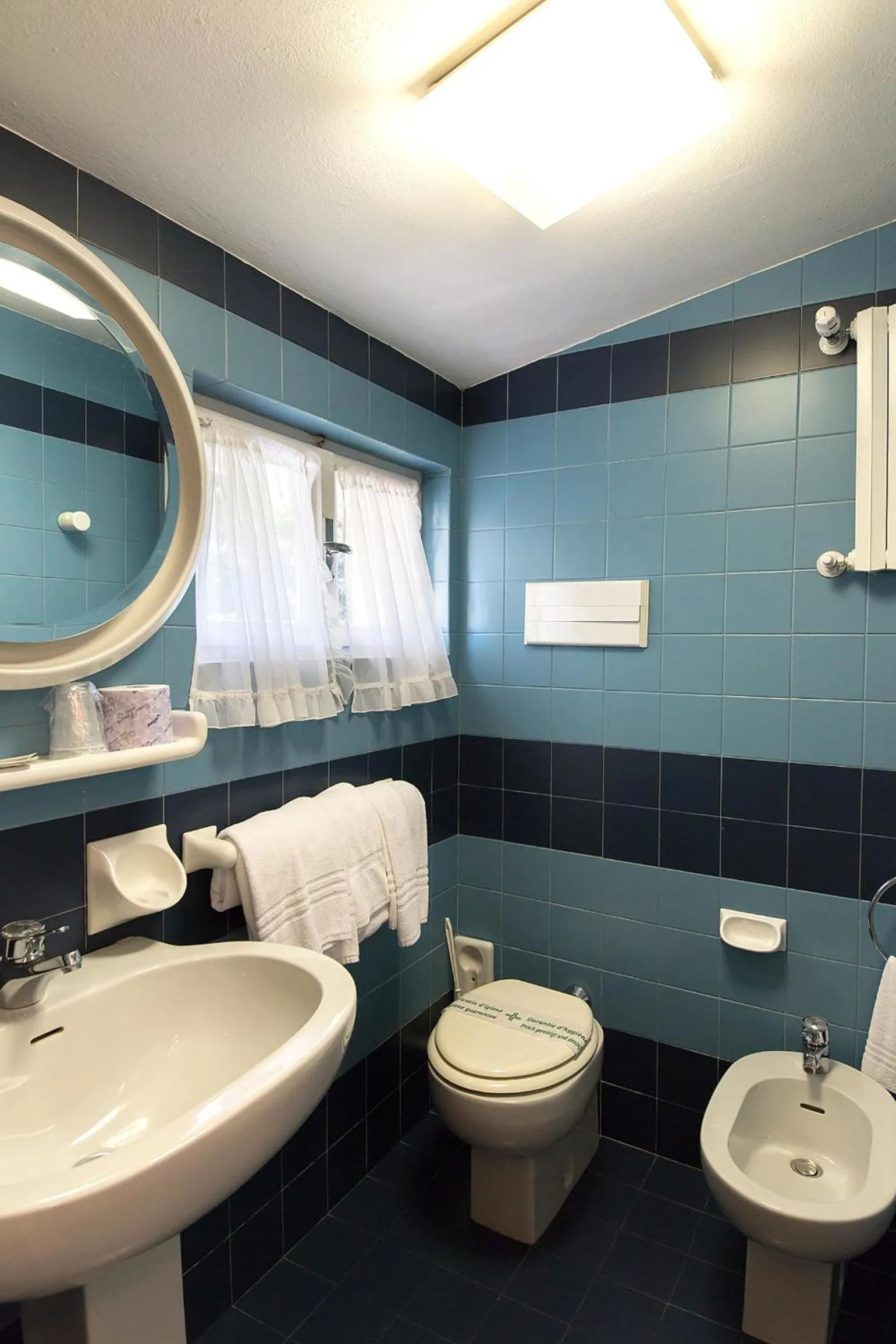 Shower in Hotel Serenella