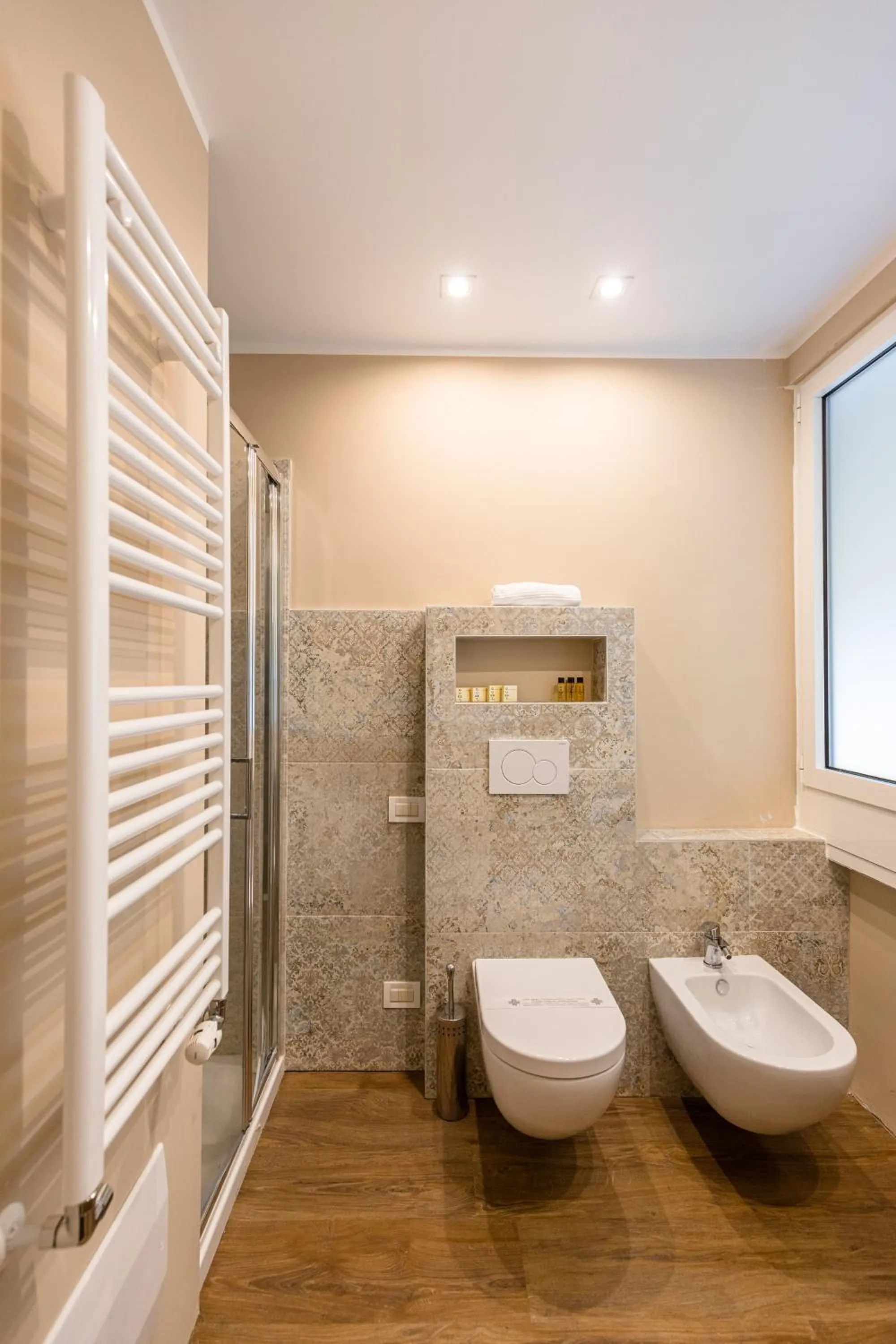 Bathroom in Hotel Serenella