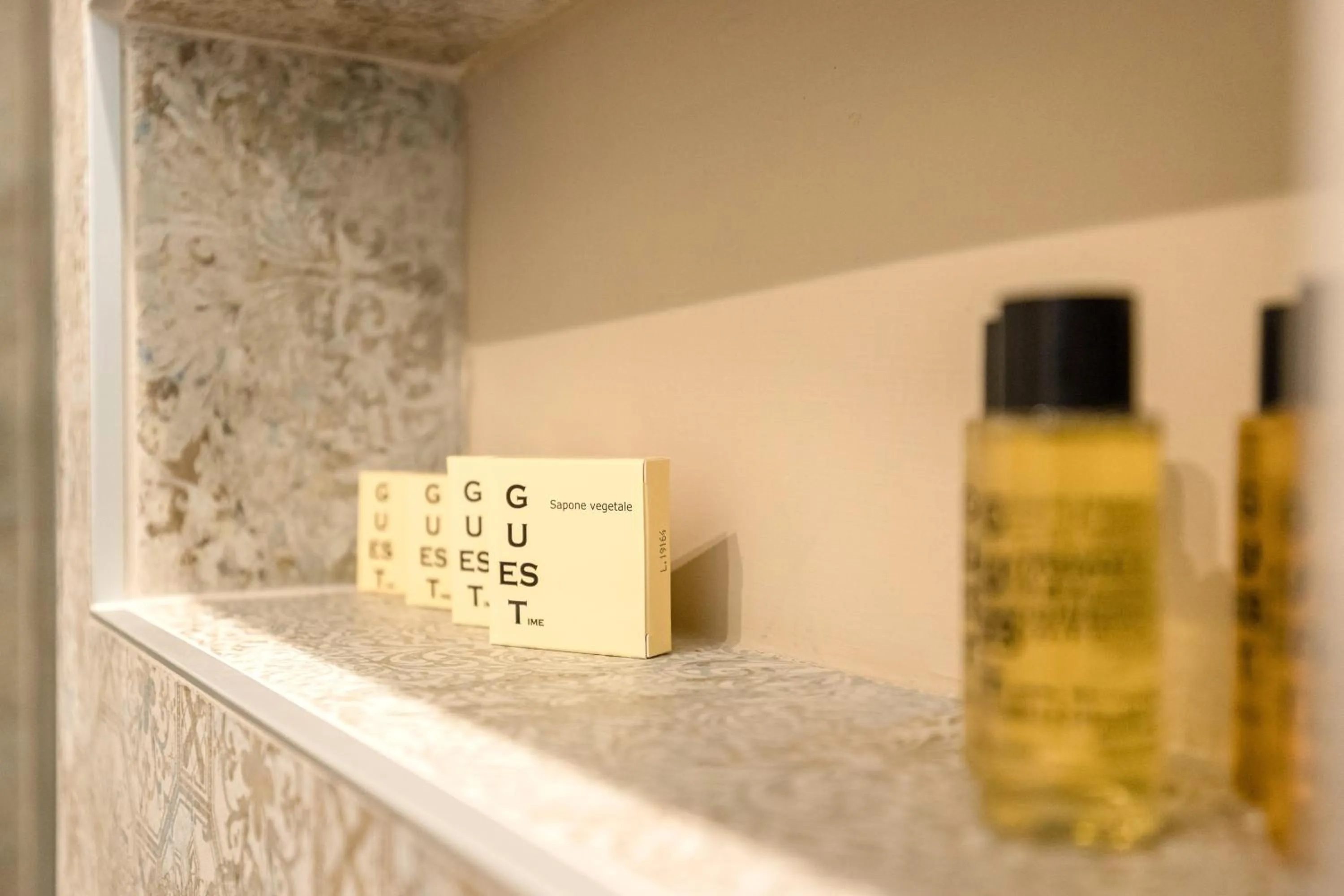 Decorative detail in Hotel Serenella