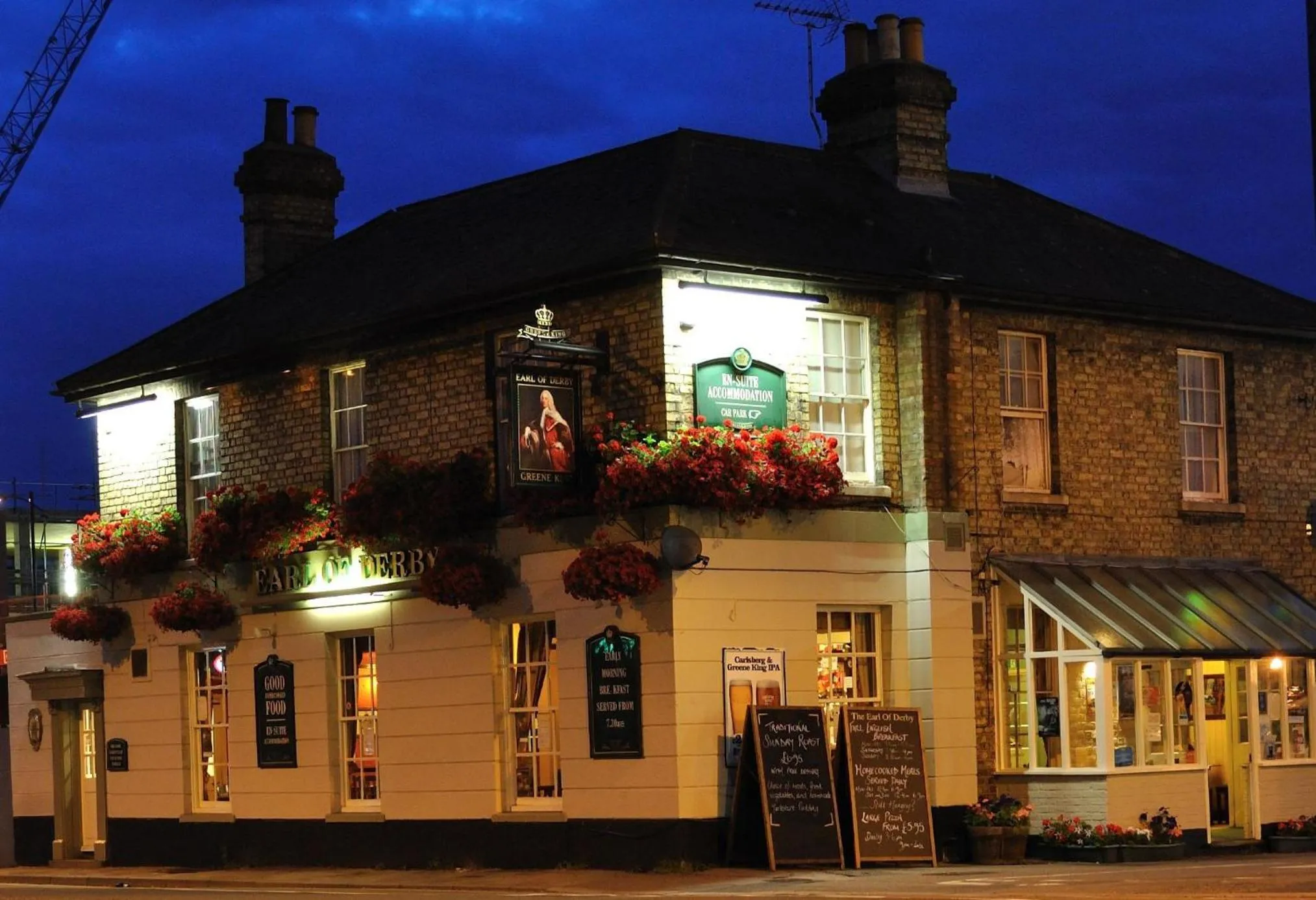 Facade/entrance in The Earl Of Derby