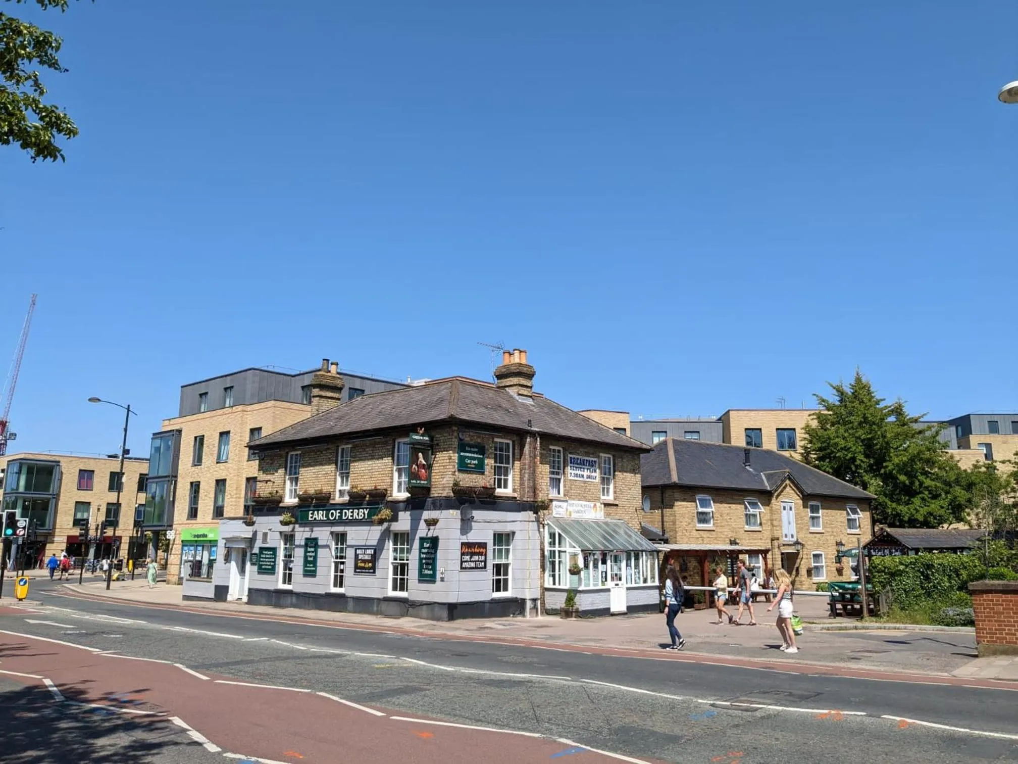 Property building in The Earl Of Derby