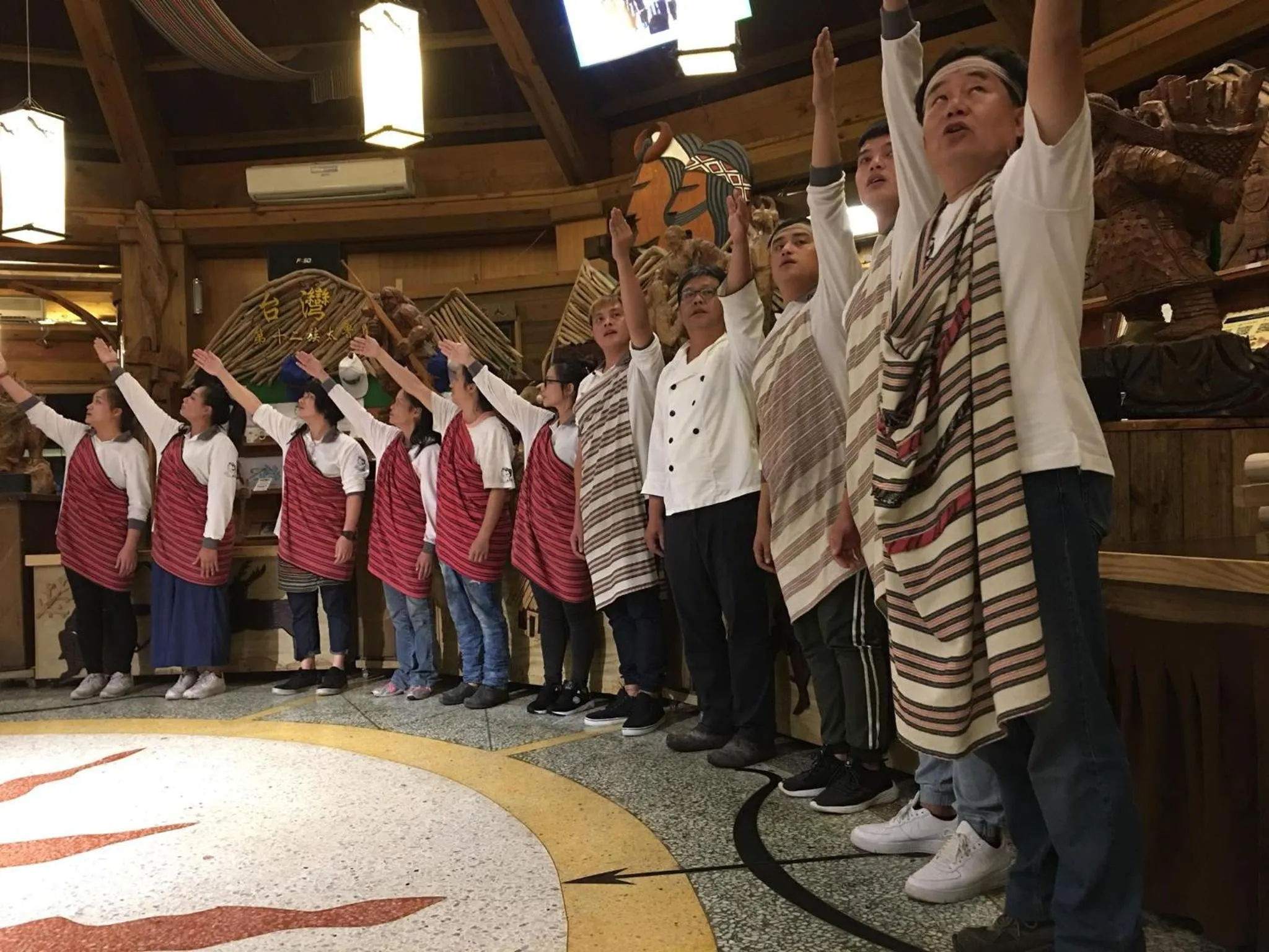 Staff in Taroko Village Hotel