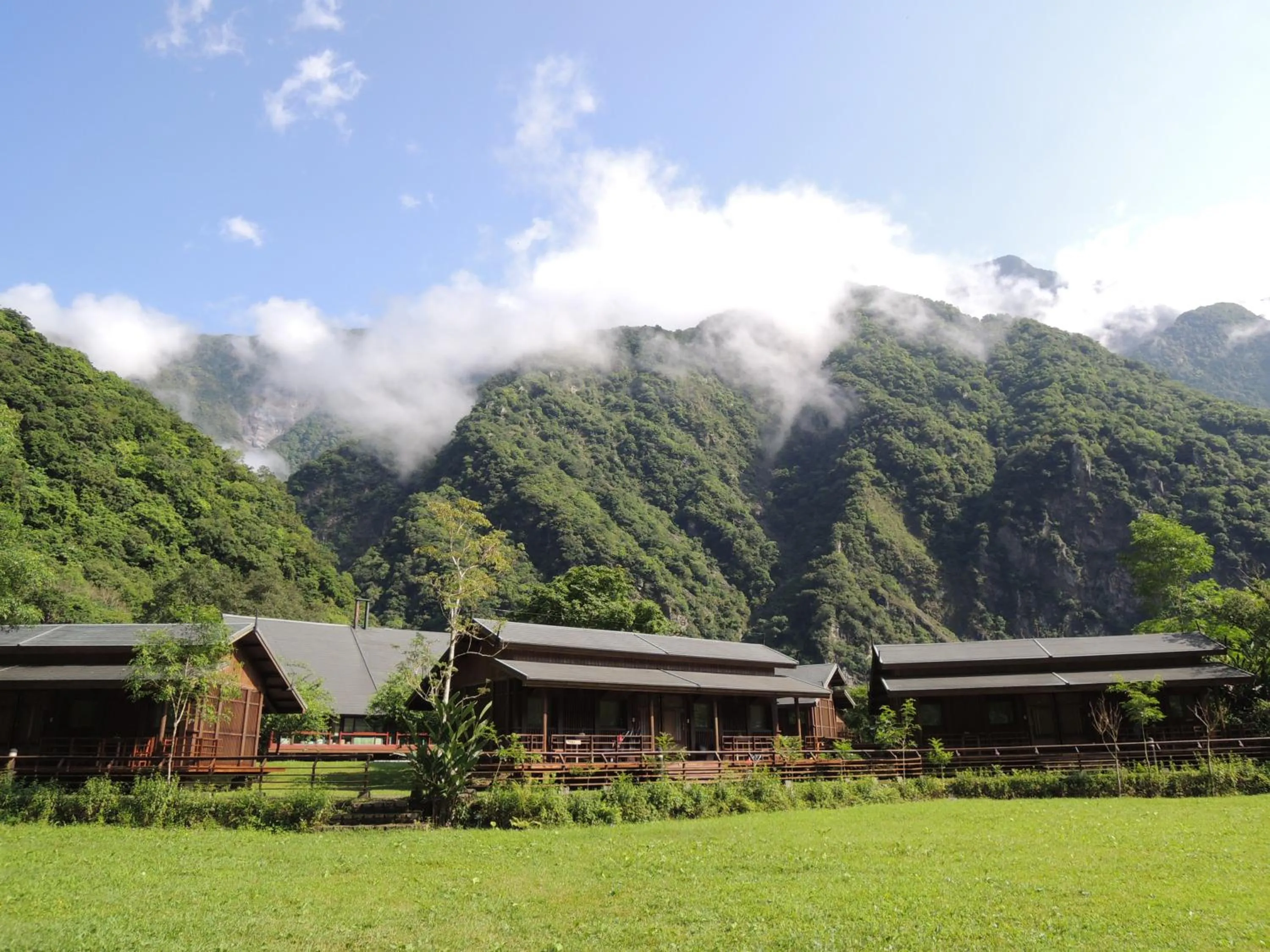 Garden in Taroko Village Hotel