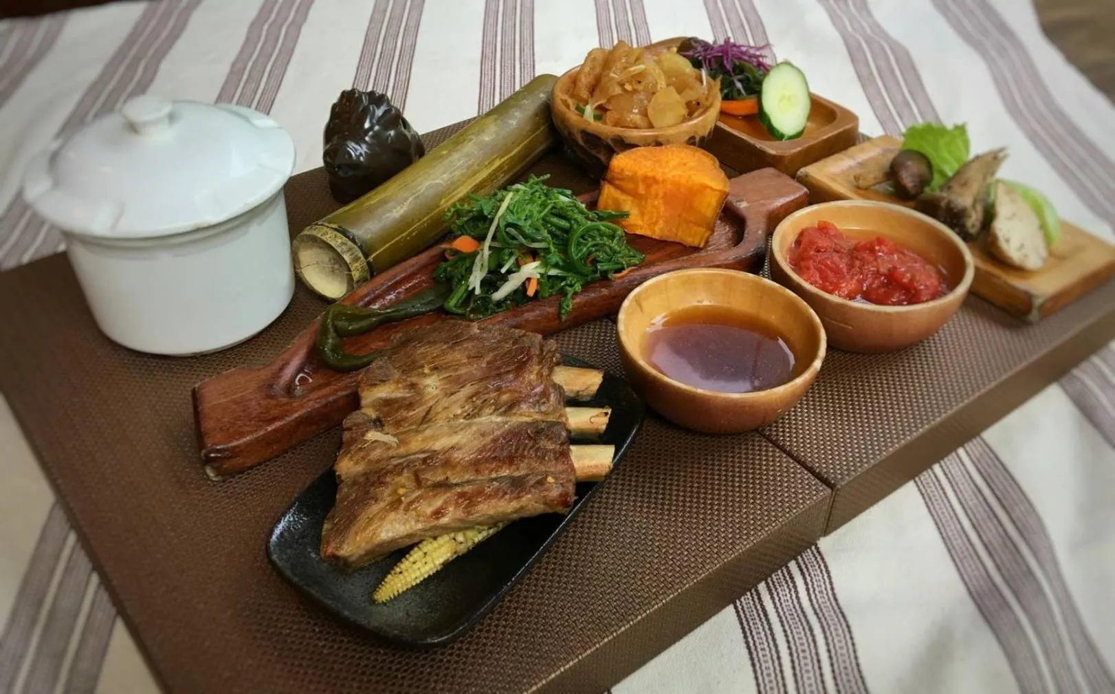 Lunch in Taroko Village Hotel