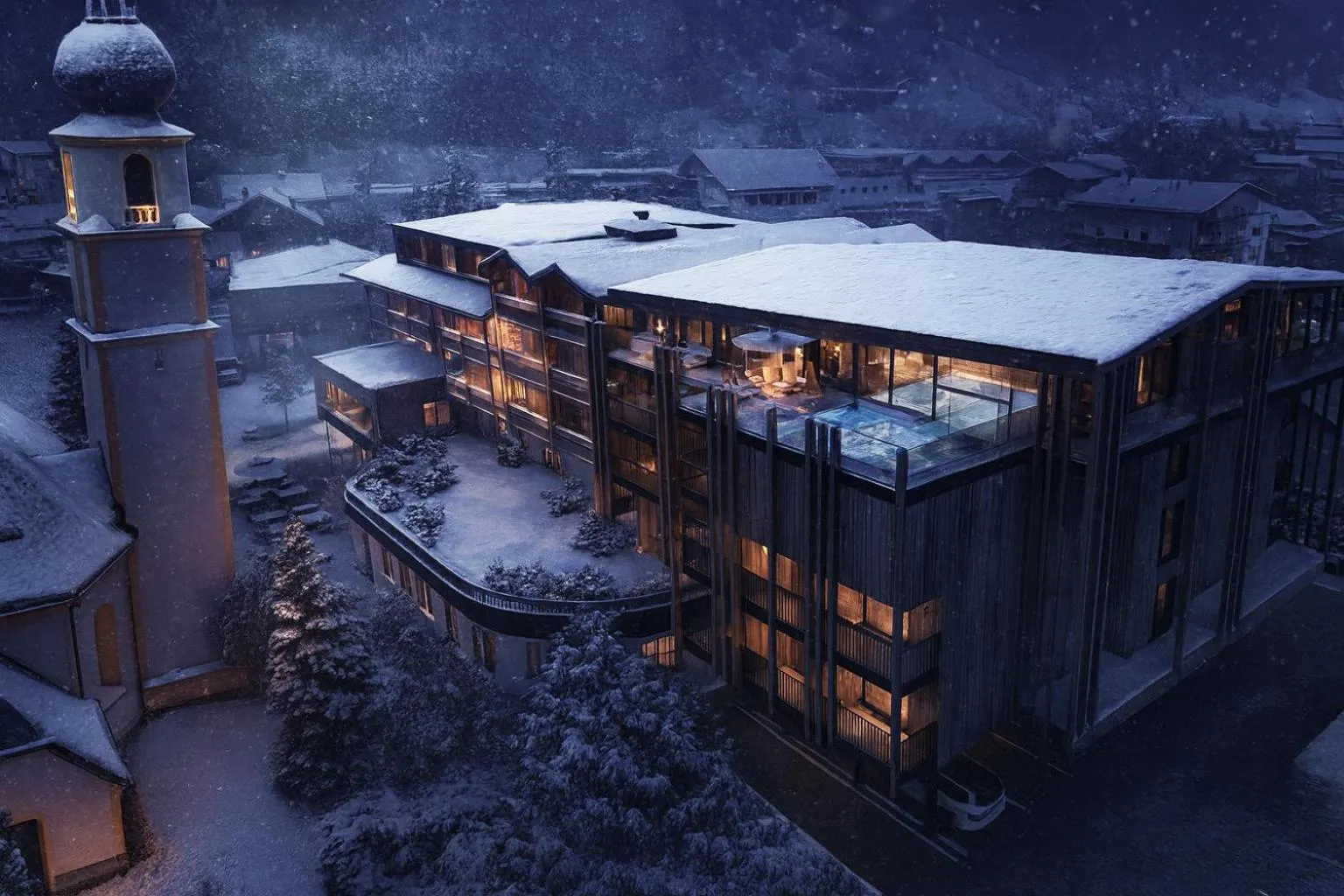 Property building in Hotel Kirchenwirt