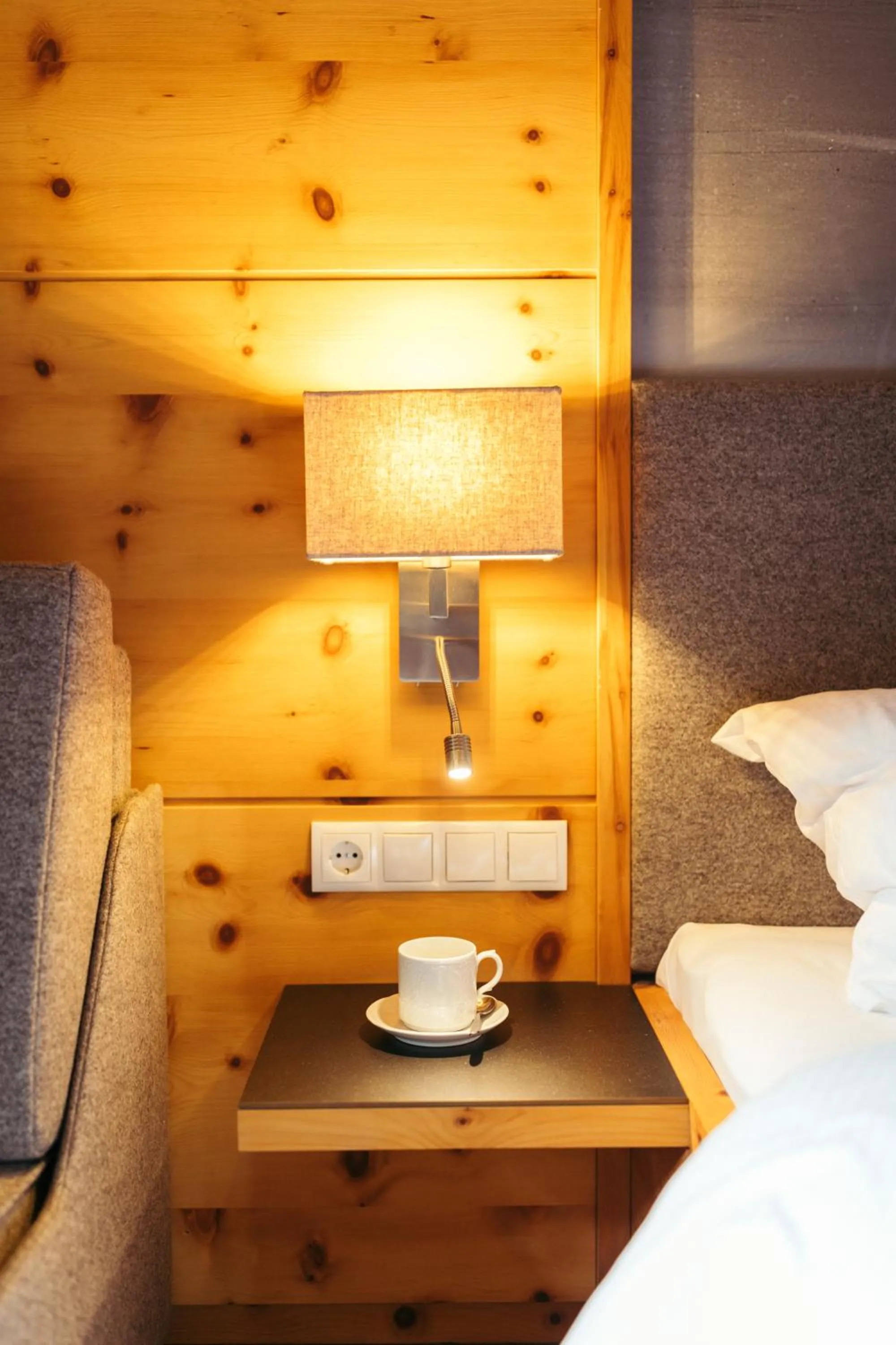 Decorative detail, Bed in Hotel Kirchenwirt