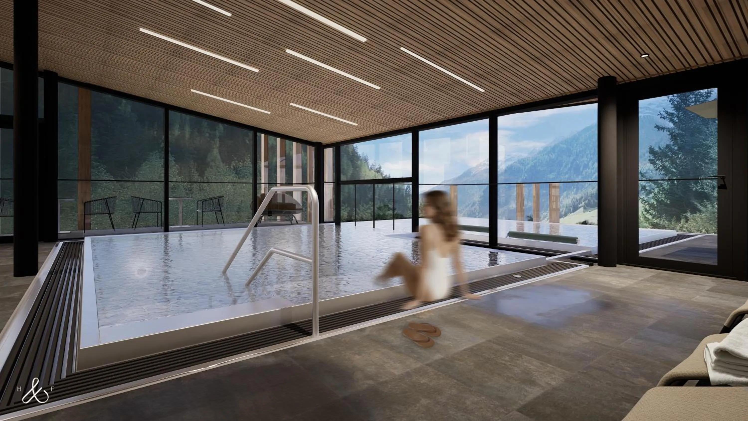 Swimming pool in Hotel Kirchenwirt