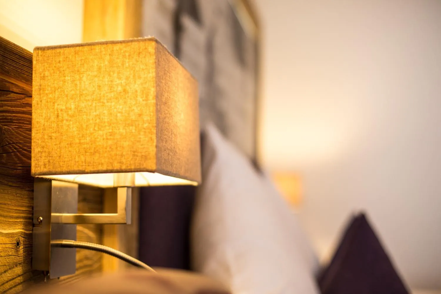 Decorative detail, Bed in Hotel Kirchenwirt