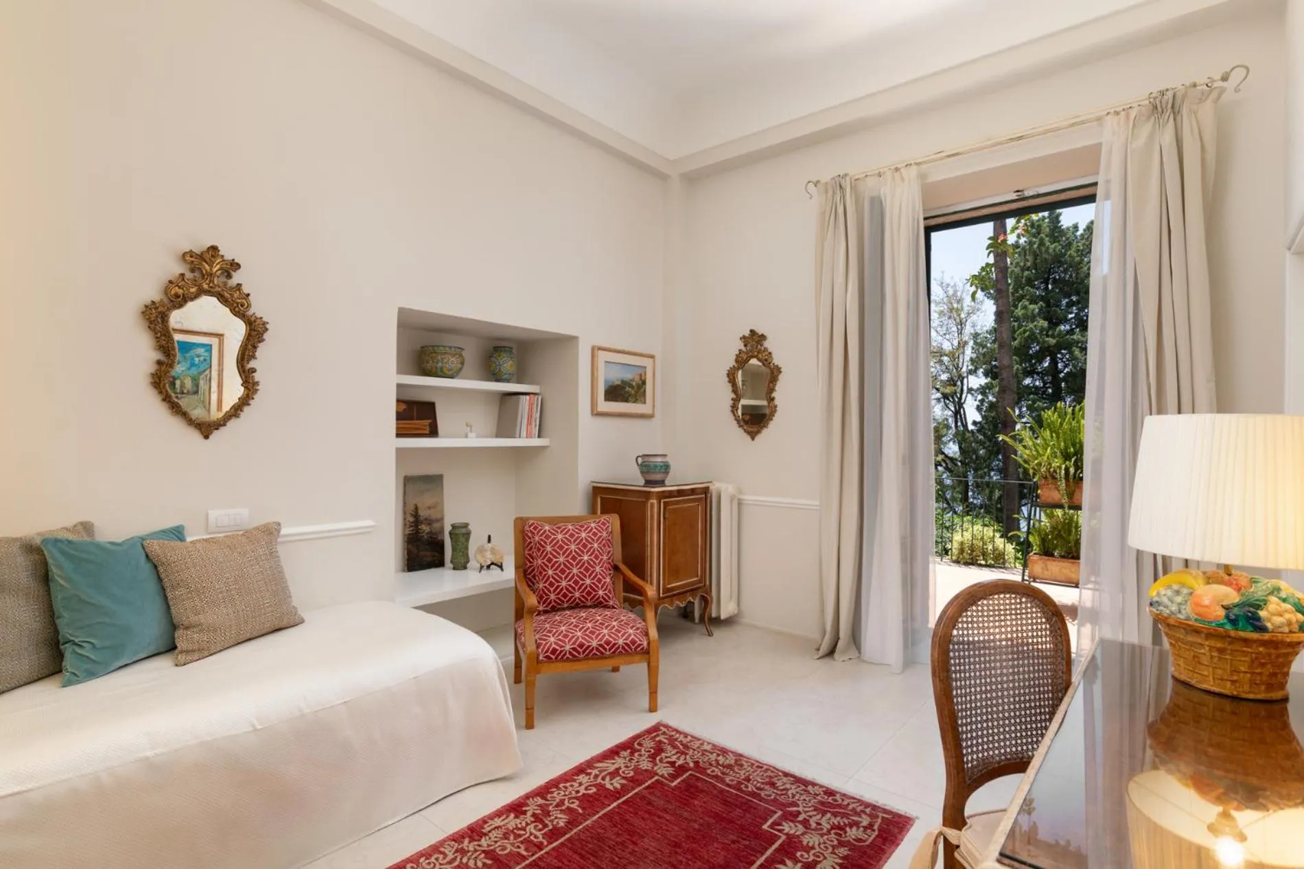 Decorative detail in Hotel Villa Belvedere