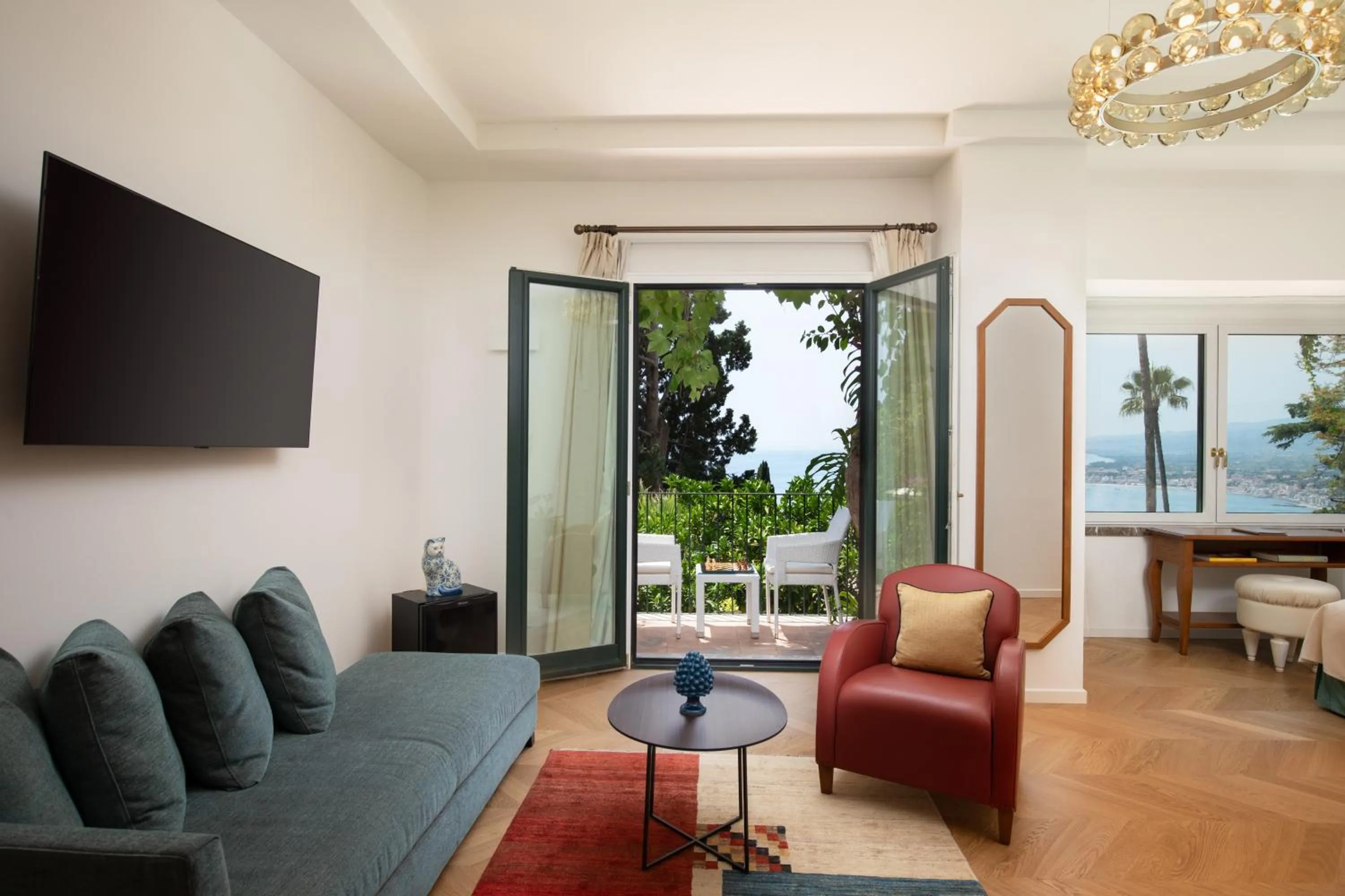 Decorative detail in Hotel Villa Belvedere