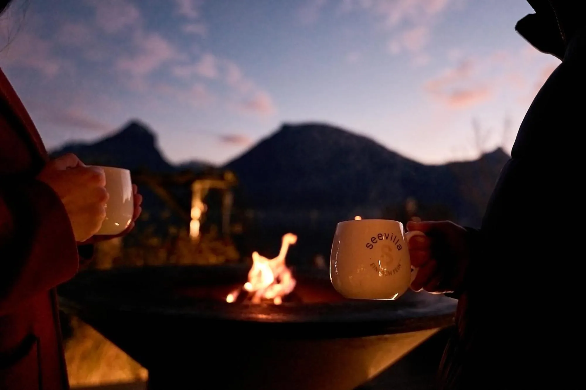 View (from property/room) in Hotel Seevilla Wolfgangsee